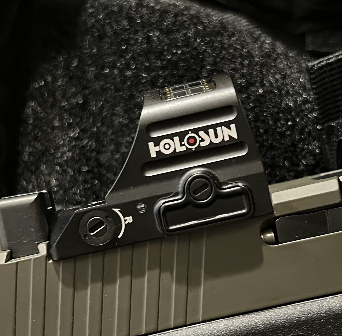 HOLOSUN 407C/507C-X2 Series, 2 MOA Dot, 32 MOA Circle Dot Options, 7075 Aluminum, Open, Solar, Shake Awake, RMR Footprint customer photo 2
