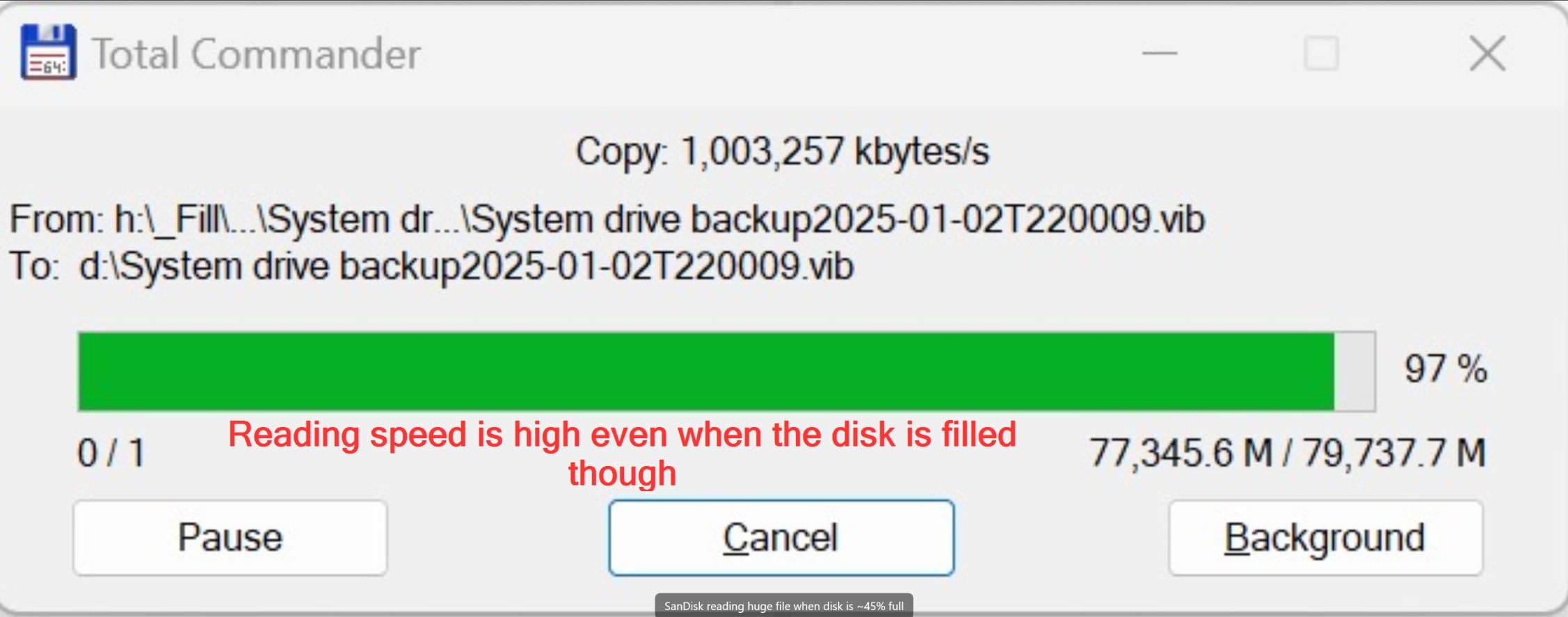 SANDISK 2TB Extreme Portable SSD (Old Model) - Up to 1050MB/s, USB-C, USB 3.2 Gen 2, IP65 Water and Dust Resistance, Updated Firmware - External Solid State Drive - SDSSDE61-2T00-G25 customer photo 2