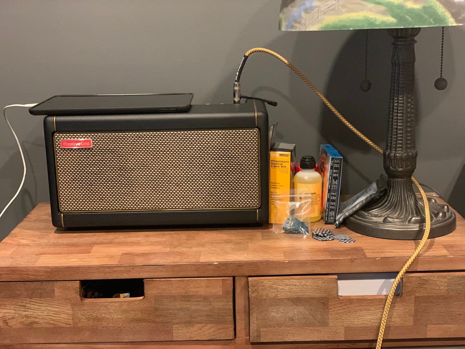 Positive Grid Spark 40-Watt Combo Practice Guitar Amplifier Electric Bass and Acoustic Guitar Amp with Spark Mobile App customer photo 2