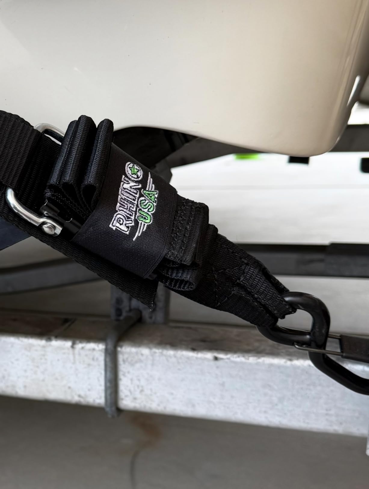 Rhino USA Boat Trailer Straps (2-Pack) - Heavy Duty 2 Inch x 48 Inch Boat Tie Down Straps to Trailer customer photo 2