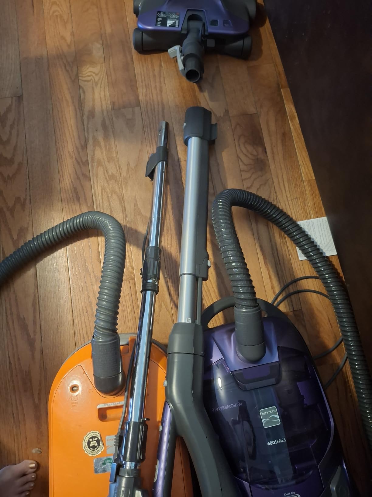 Kenmore 600 Series Pet Friendly Bagged Canister Vacuum | Lightweight, Pet PowerMate, Pop-N-Go Brush, 2 Motors, HEPA Filter, Aluminum Telescoping Wand, Retractable Cord - 81615 customer photo 1