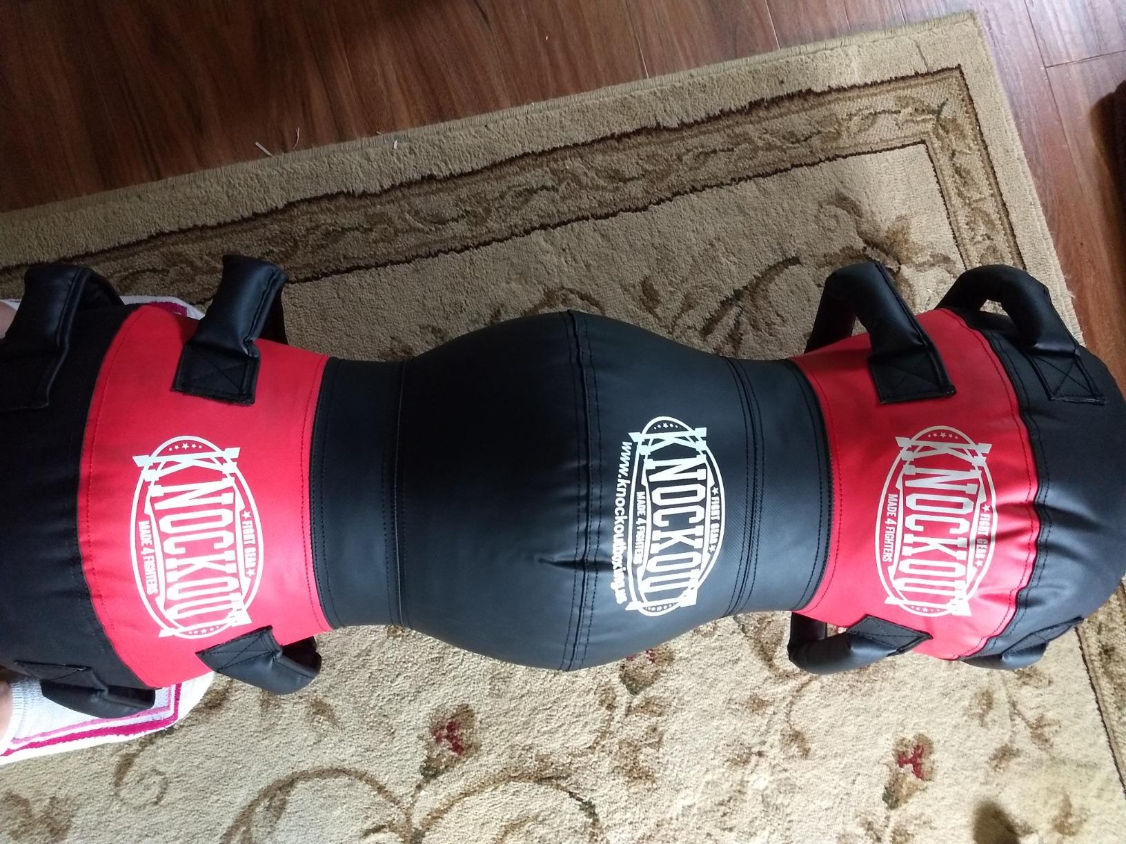 MACS Filled Ground and Pound Grappling Dummy for MMA Submission Fitness Punching Kickboxing Tackling BJJ Training Boxing Wrestling Practice for Kids 25lbs and for Adults 45lbs (Ready to Use) customer photo 1