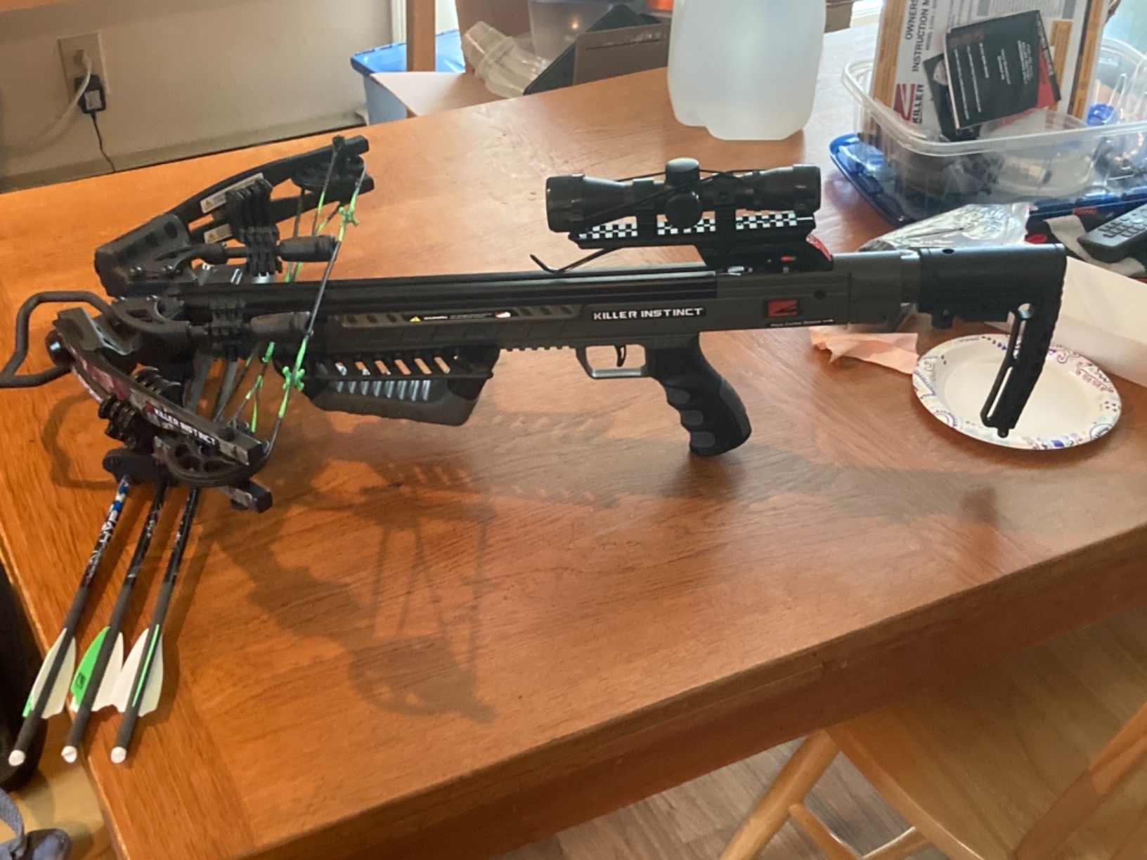 Killer Instinct Burner 415 FPS Crossbow Package (Gray Camo) | Adjustable design customer photo 2