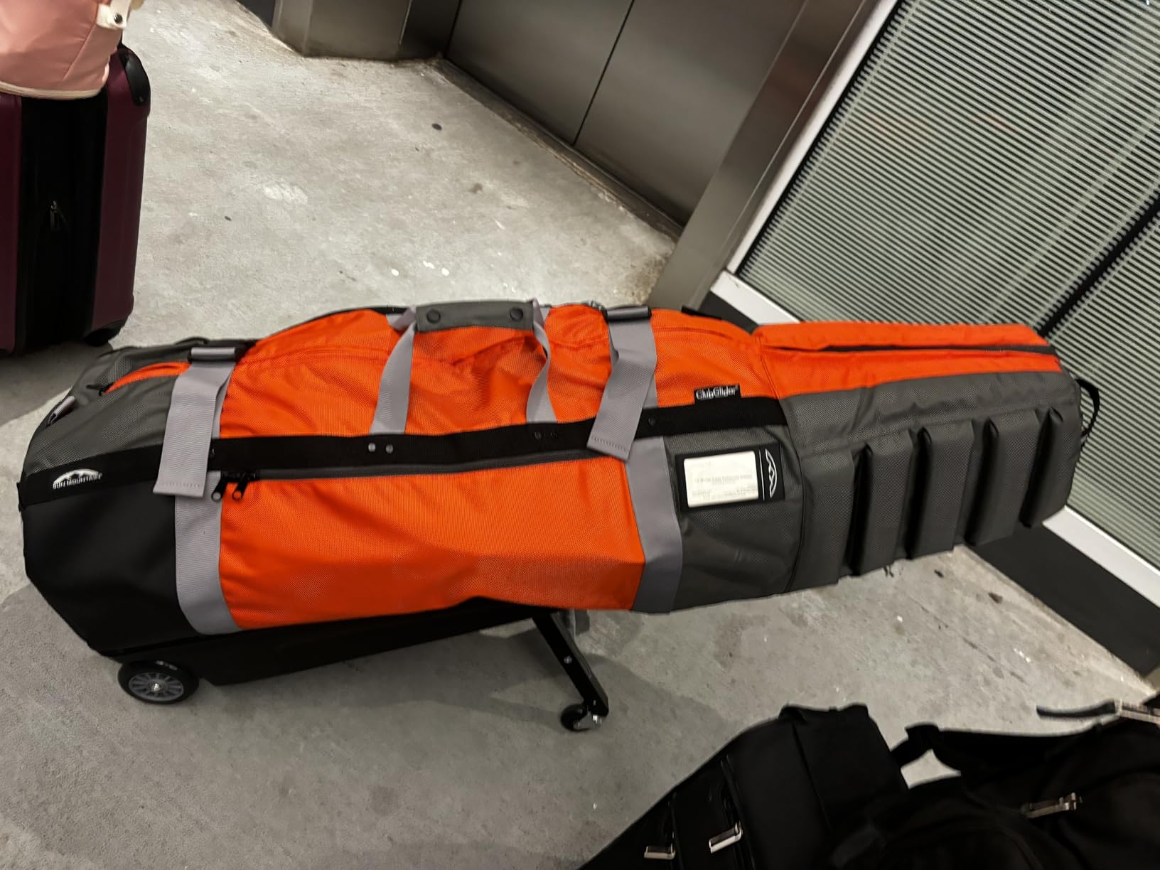 Sun Mountain ClubGlider Meridian Golf Travel Bag, 4-Wheel Rolling Retractable-Leg System customer photo 1