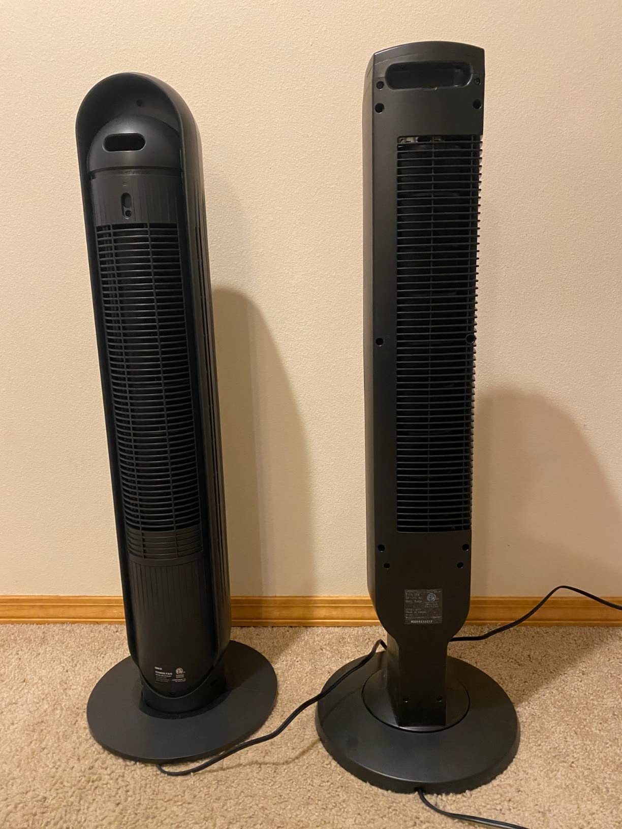 DREO Tower Fan for Bedroom, 28 ft/s, 20dB Quiet Fans that Blow Cold Air, 9 Speeds, 4 Modes, 12H Timer, Oscillating Cooling Standing Floor Fan Powerful for Indoor Home Office Room, LED Display, 42 inch customer photo 1