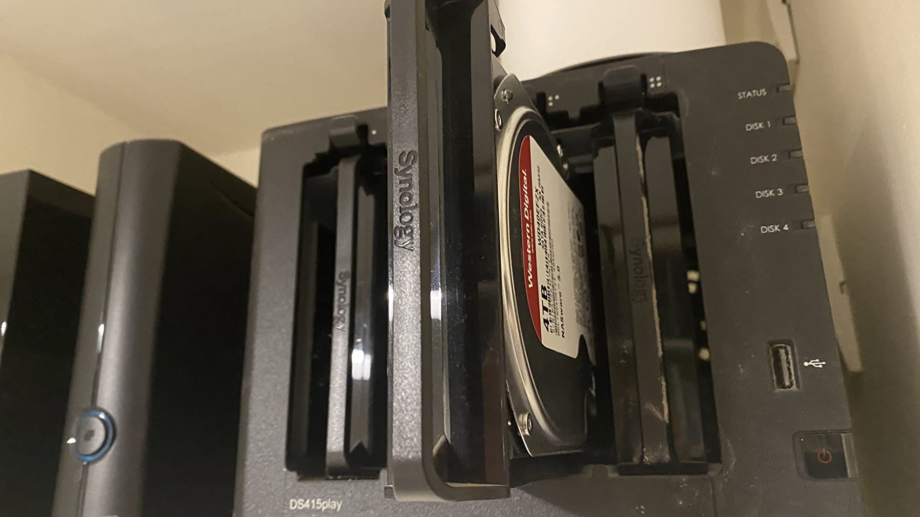 Western Digital 4TB WD Red Plus NAS Internal Hard Drive HDD - 5400 RPM, SATA 6 Gb/s, CMR, 128 MB Cache, 3.5