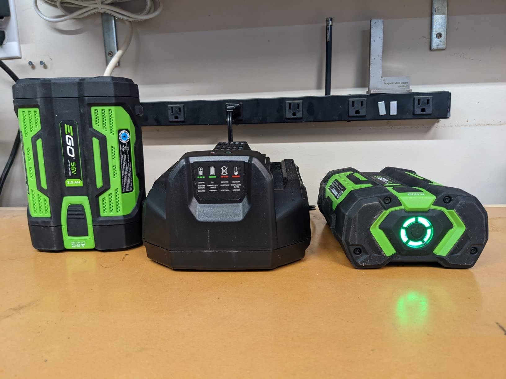 EGO POWER+ Cordless Electric Leaf Blower, 615 CFM, With Battery - LB6151 - includes EGO 56V 2.5Ah battery and charger customer photo 1