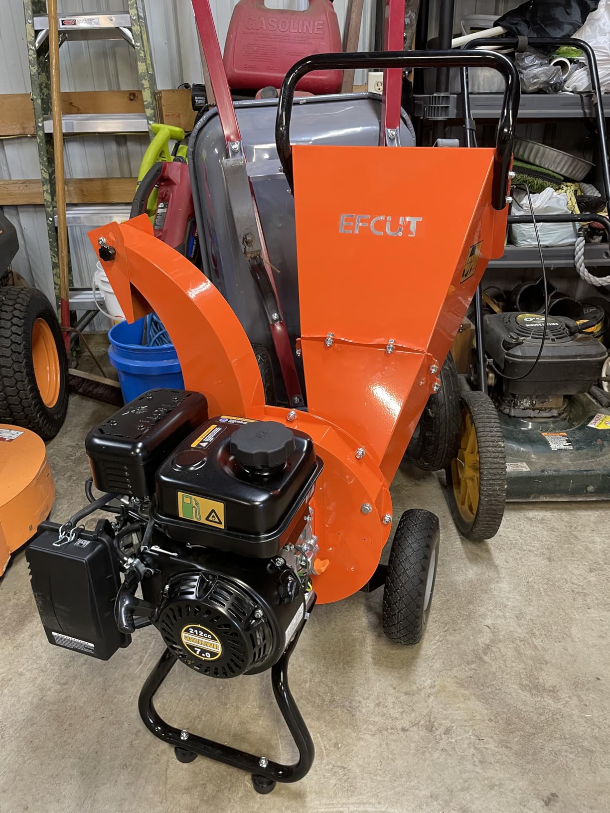 C30 LITE Wood Chipper Shredder Mulcher Heavy Duty 7 HP 212cc Gas Powered 3 Inch Max Capacity 1-Year Warranty After Product Registration customer photo 1