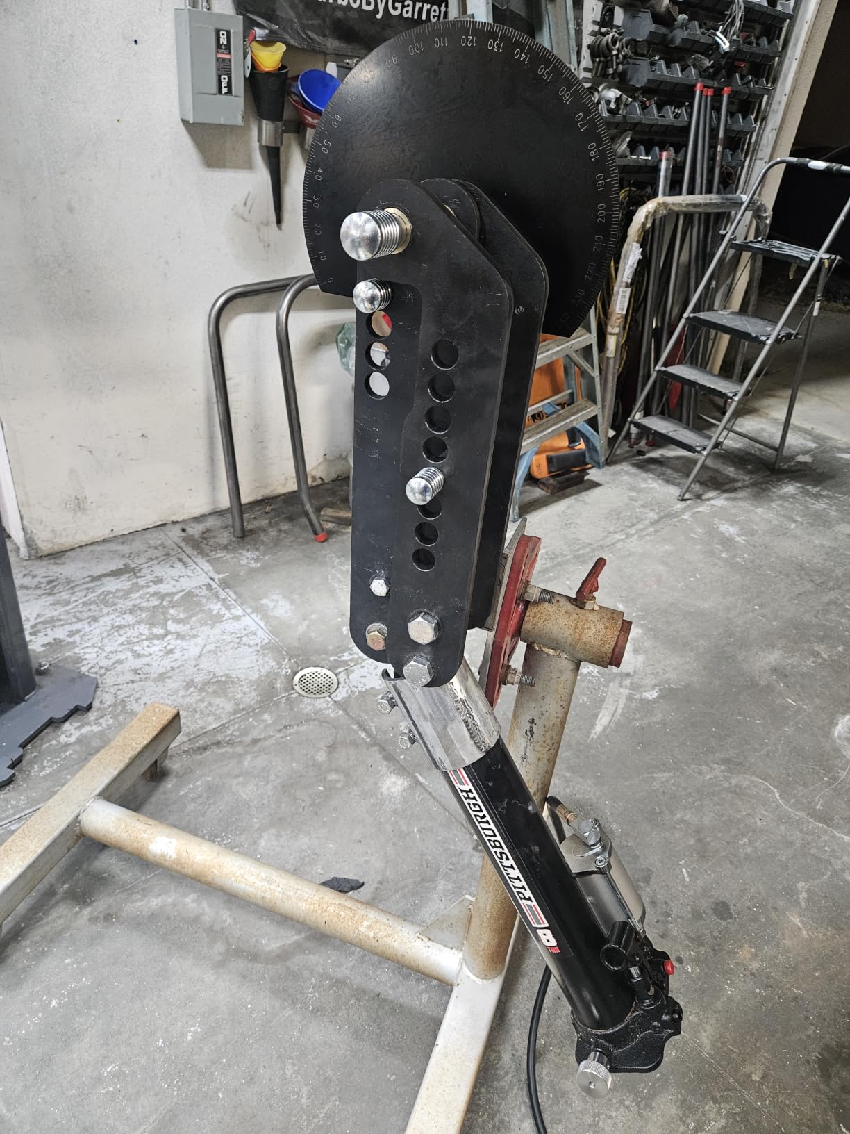 ECOTRIC Tube and Pipe Bender Black Oxide Coating Steel Manual Hand Bender | Tubing Tube Bender Pipe Bender Replace for WFB2 customer photo 1
