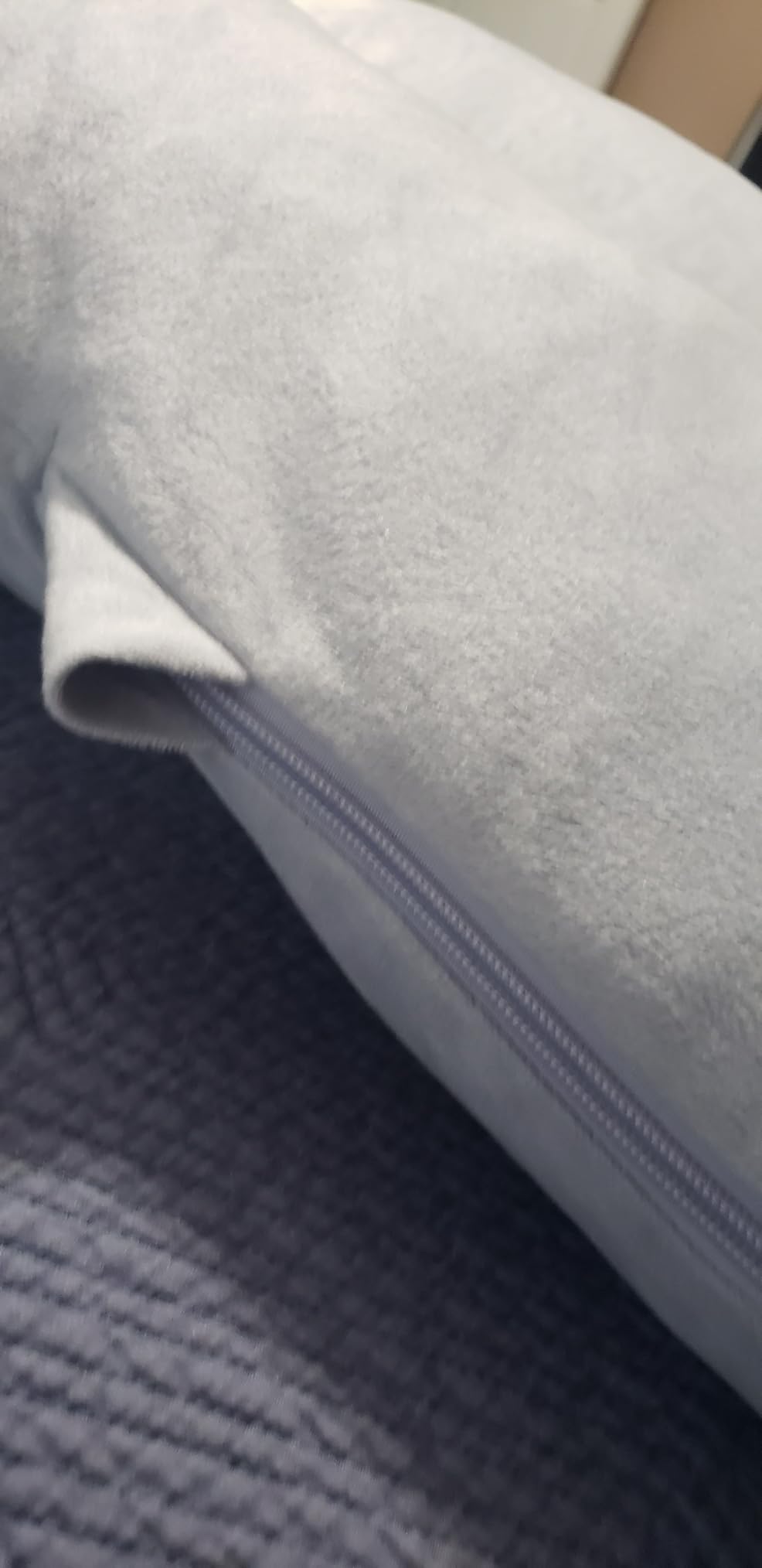 Momcozy Pregnancy Pillow for Sleeping - U Shaped Full Body Maternity Pillow | Removable Cover, Support for Back, Legs, Belly, Hips for Pregnant Women, Side Sleeper, Pregnancy Gifts & Essentials, 57 Inch customer photo 2