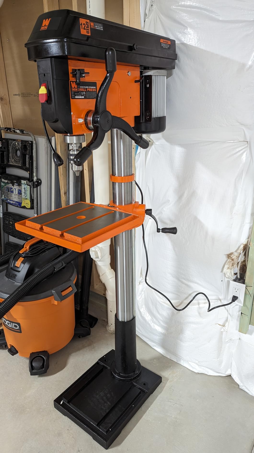 WEN 4227T 13-Amp 12-Speed Floor Standing Drill Press customer photo 2