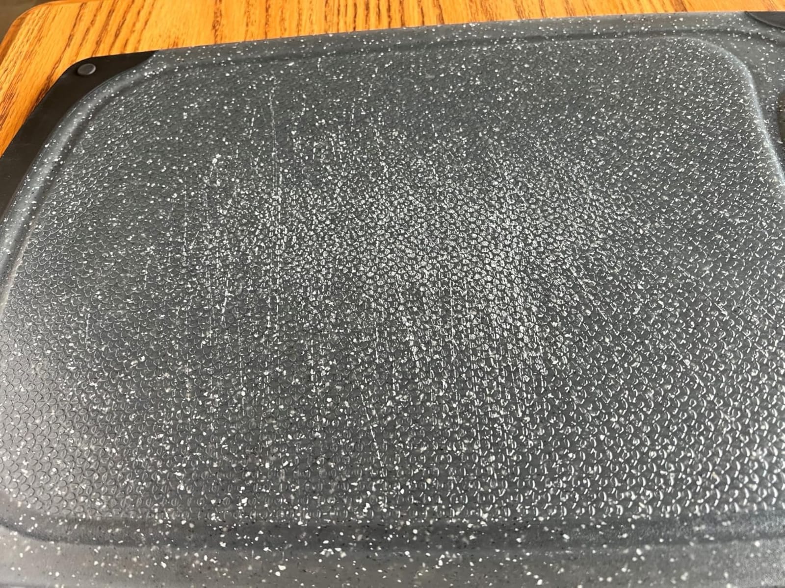 Viretang Plastic Cutting Boards Set of 3, BPA Free, Dishwasher Safe | Thick Chopping Boards for Kitchen with Deep Juice Grooves, Non-Slip Feet, Easy Grip Handle, Grinding Area, Black customer photo 1