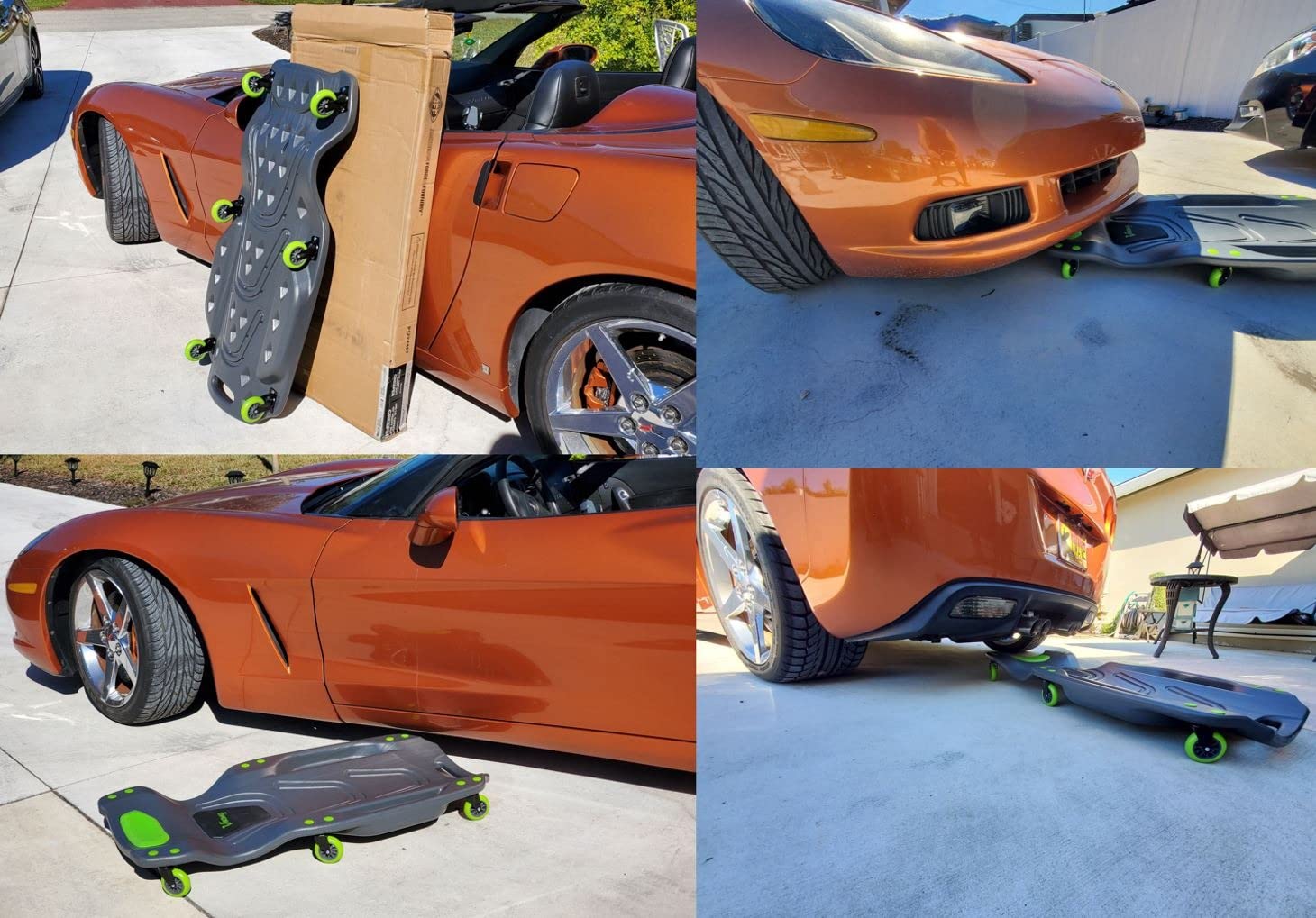 AFF Viking Mechanic's Creeper - Low Profile Ergonomic Design with Padded Headrest - Heavy Duty customer photo 2