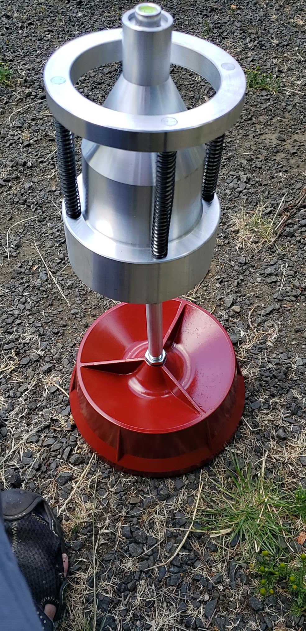 ATPEAM Portable Bubble Wheel Balancer - Heavy Duty Tire Balancing Machine for Car and Light Truck Wheel Repair customer photo 1