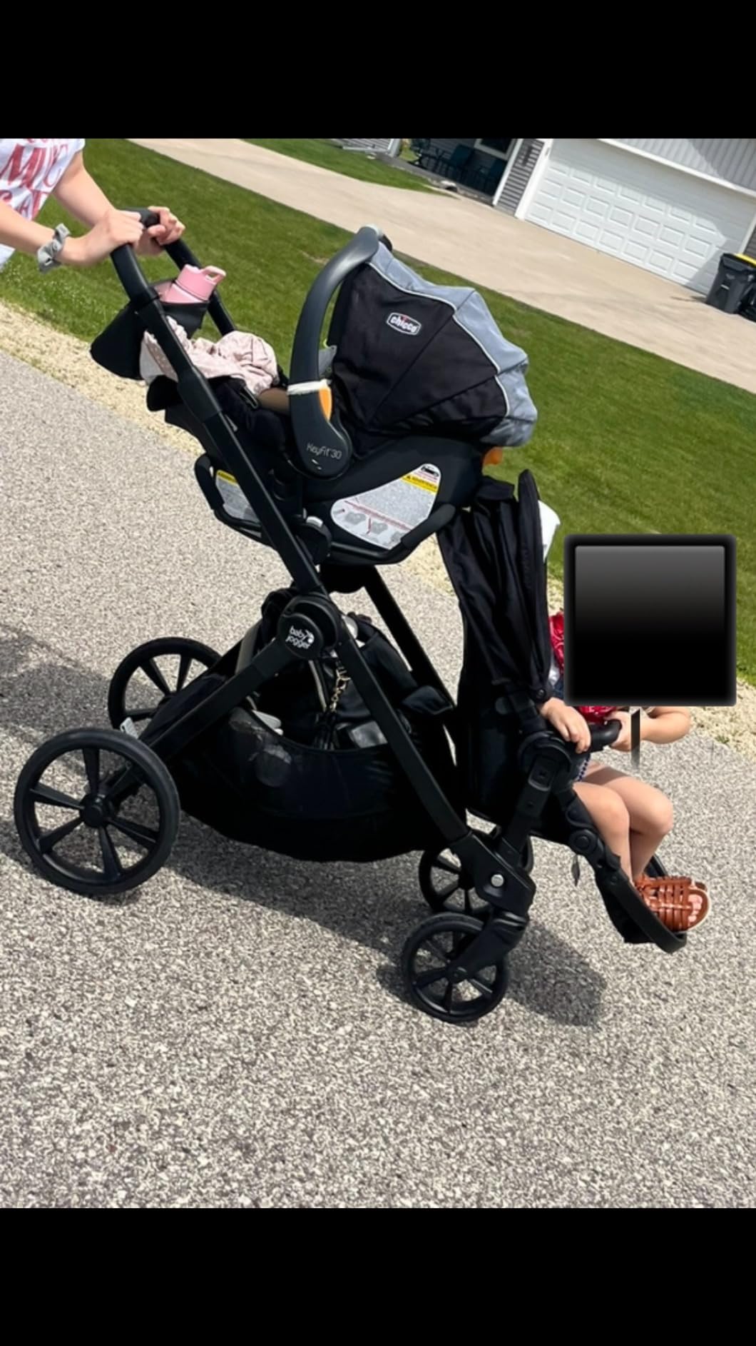 Baby Jogger City Select 2 Single-to-Double Modular Stroller Radiant Slate customer photo 1
