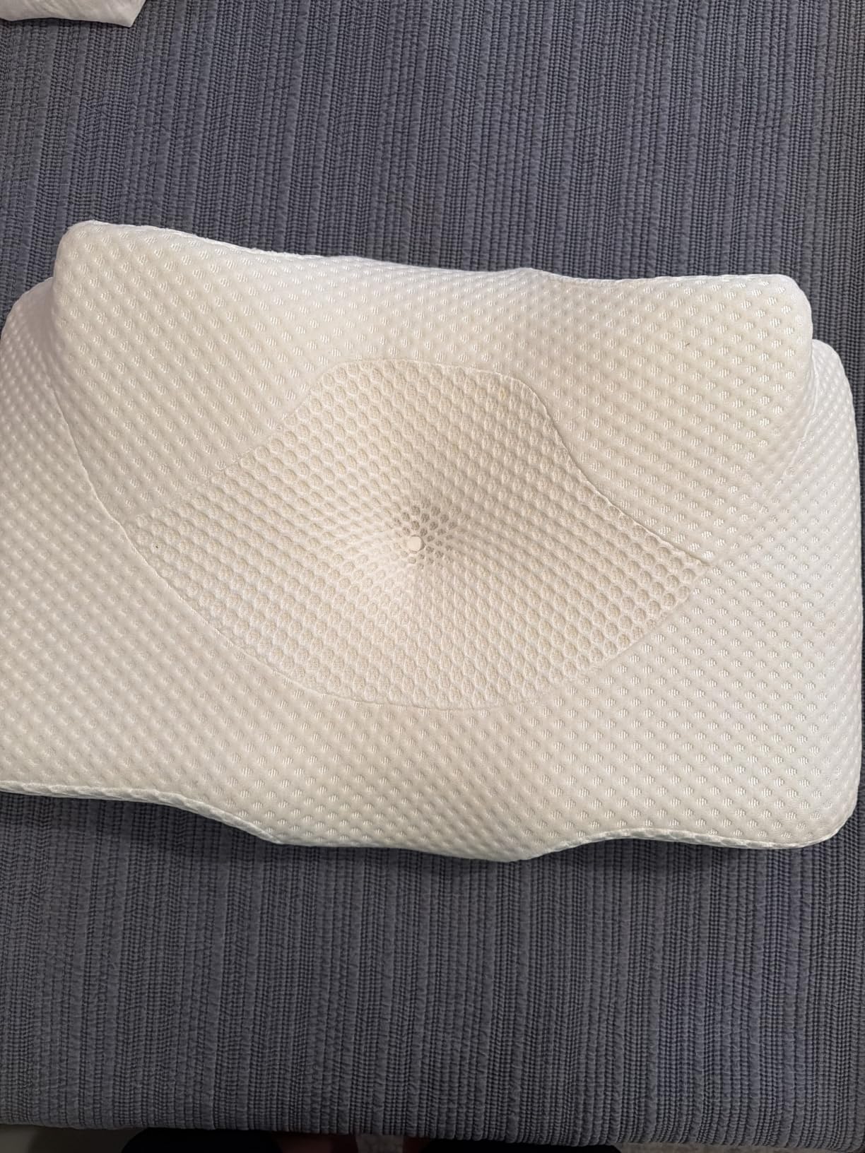Osteo Cervical Pillow for Neck Pain Relief, Hollow Design Odorless Memory Foam Pillows with Cooling Case, Adjustable Orthopedic Bed Pillow for Sleeping, Support for Side Back Sleepers customer photo 2