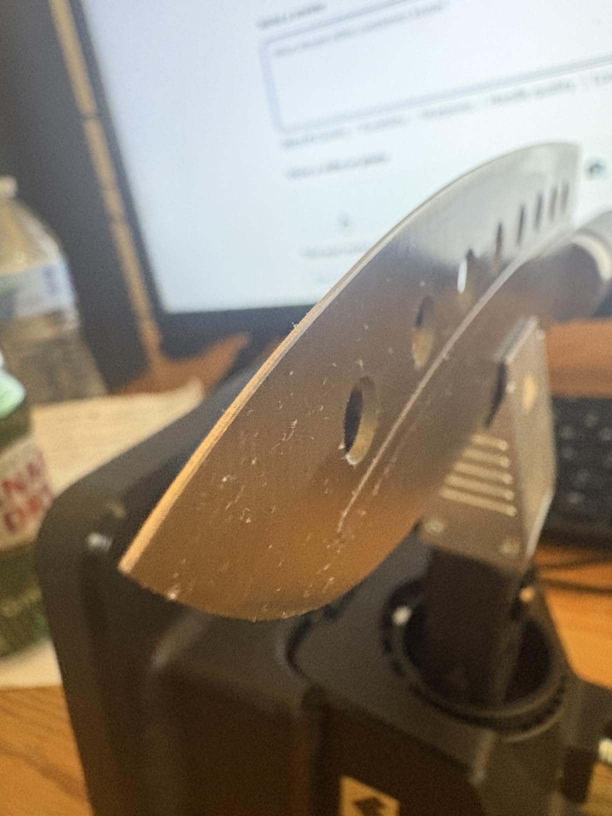 Work Sharp Precision Adjust Elite Knife Sharpener - Fixed Angle Sharpening System for Kitchen & Pocket Knives - Professional Guided Knife Sharpening Tool customer photo 2