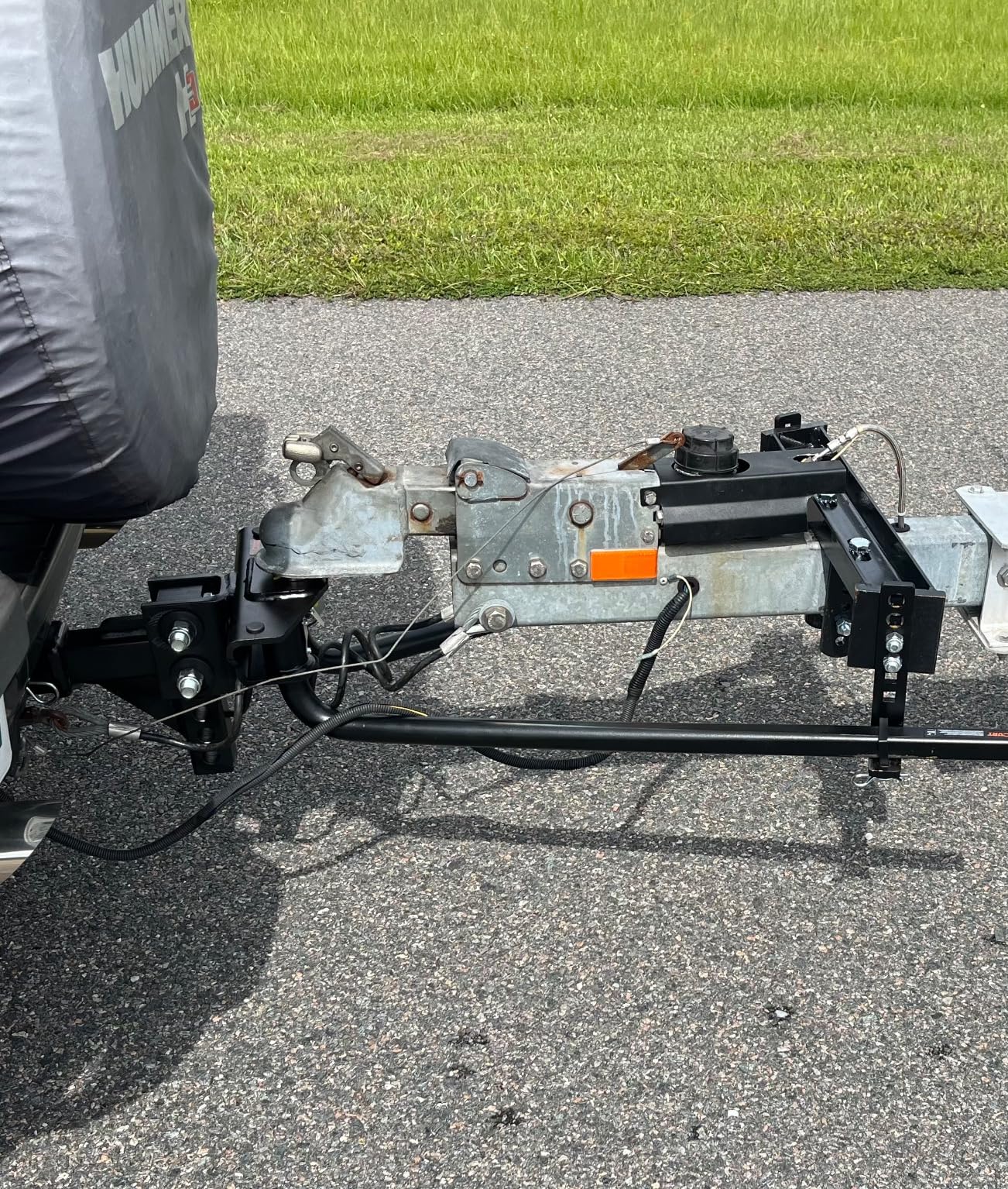 CURT 17601 TruTrack 2P Weight Distribution Hitch with Sway Control, 10K | 1,000 lb Tongue Weight, Forged Spring Bars, Adjustable 2