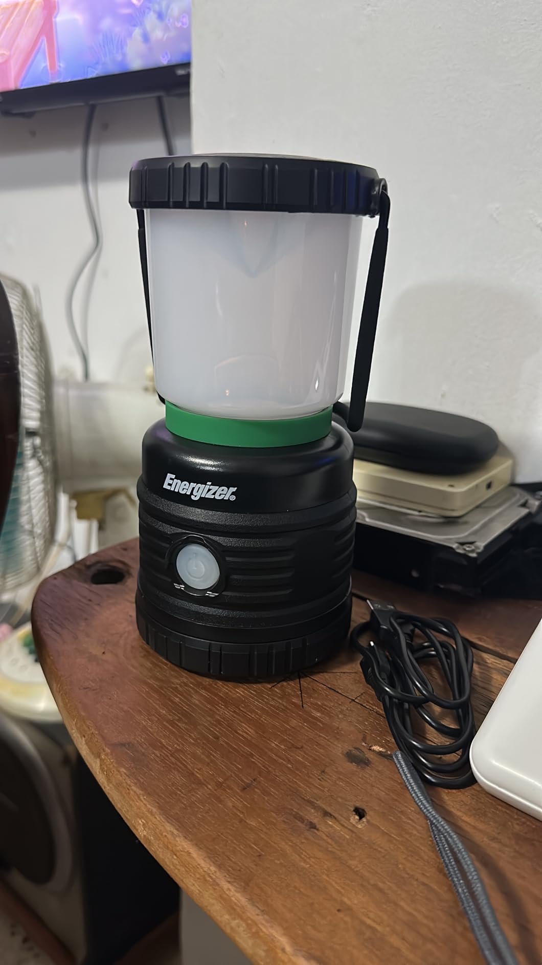 Energizer LED Camping Lantern X1000, Water Resistant Tent Light | Emergency light when needed, led lantern rechargeable, 360° light, 3 modes, USB out customer photo 1