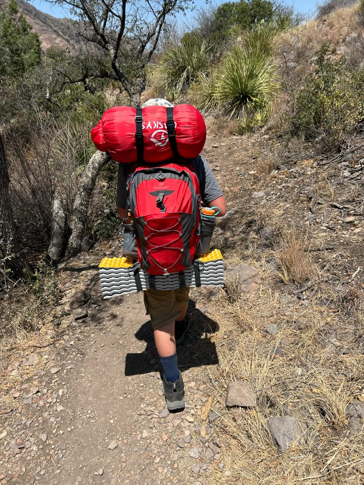 Maelstrom 40L Hiking Backpack, Lightweight Camping Daypack with Rain Cover | Water-Resistant Rip-Stop Nylon, Wet/Dry Separation, Multi-Pockets, Survival Whistle customer photo 1