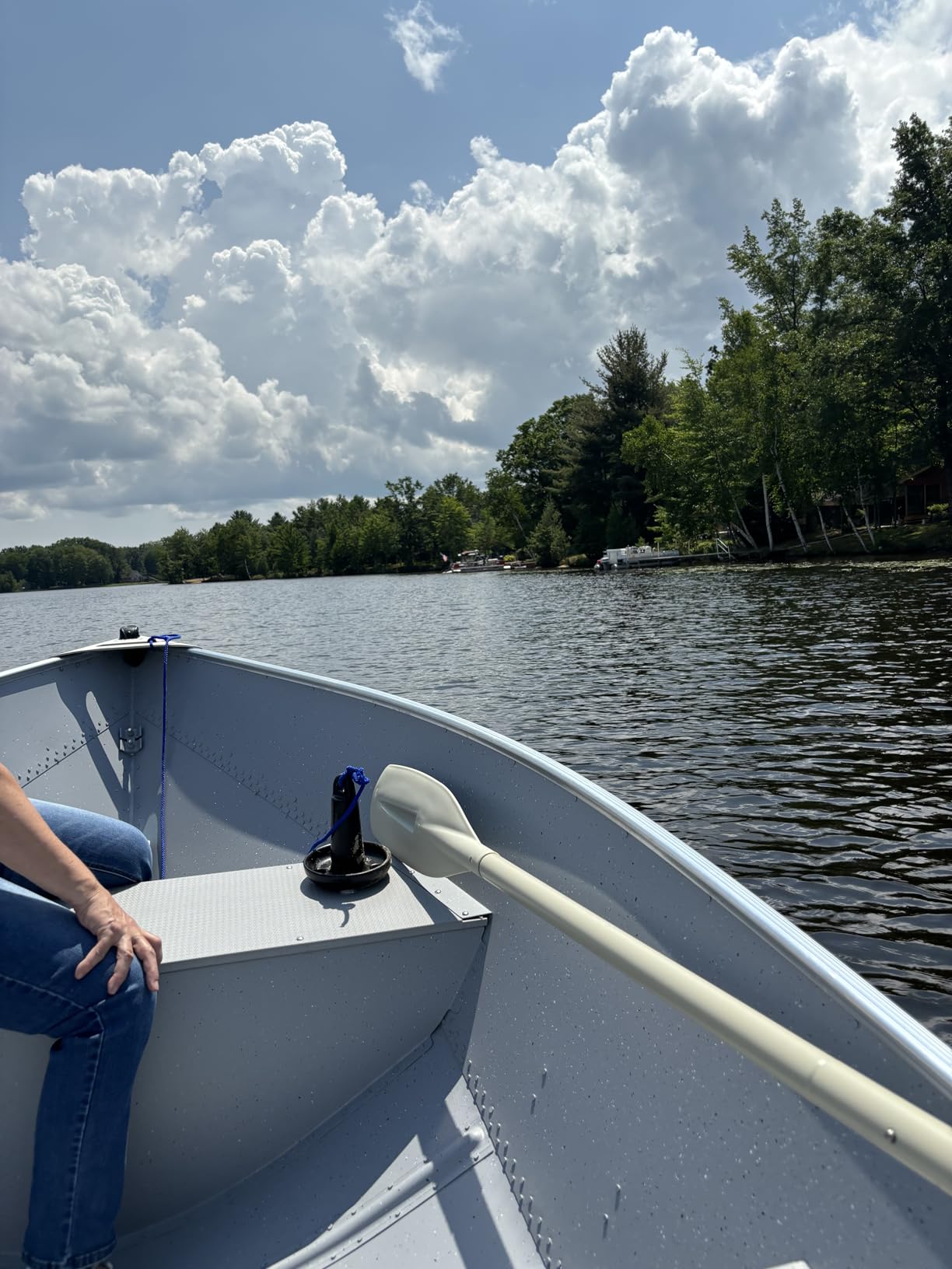 Oceansouth Heavy Duty Aluminum Oars (Split Shaft) with Oar Locks customer photo 1
