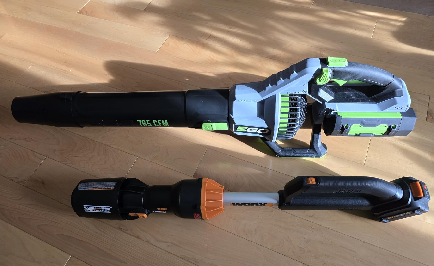 EGO POWER+ Cordless Electric Leaf Blower, 765 CFM, With Battery - LB7654 customer photo 2