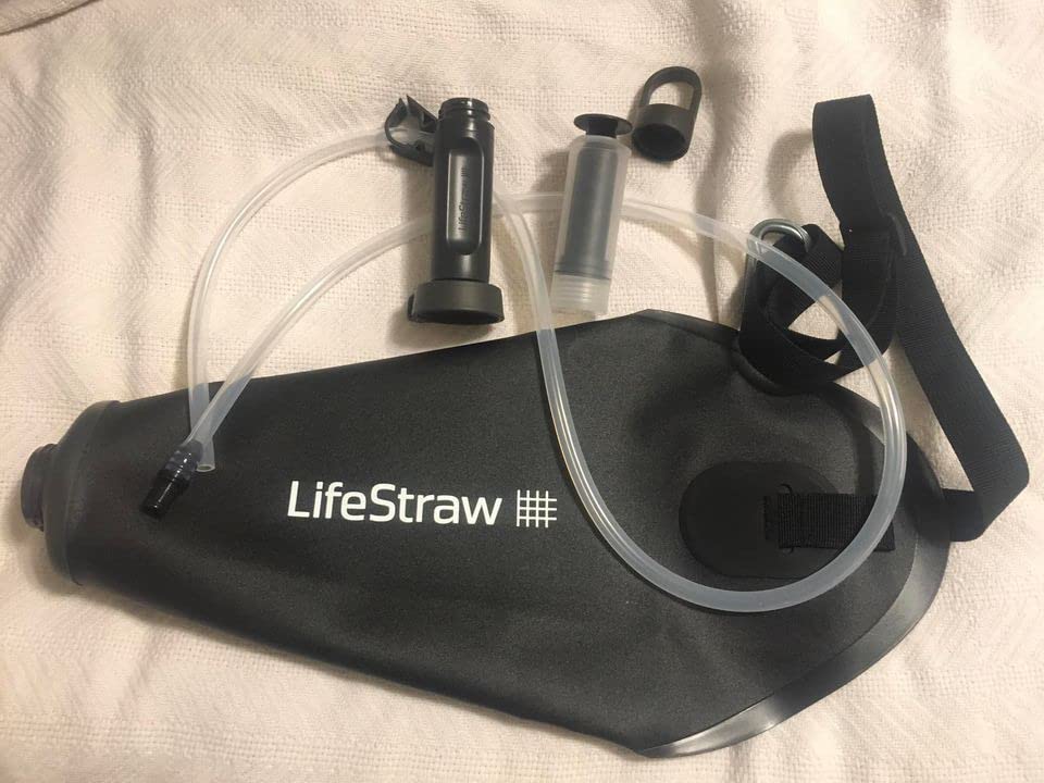 LifeStraw Peak Compact Gravity Water Filter, 3 L, Dark Mountain Gray | Compact Gravity Water Filter System - 3L for Backpacking, Group Camping, Hiking and Travel customer photo 2