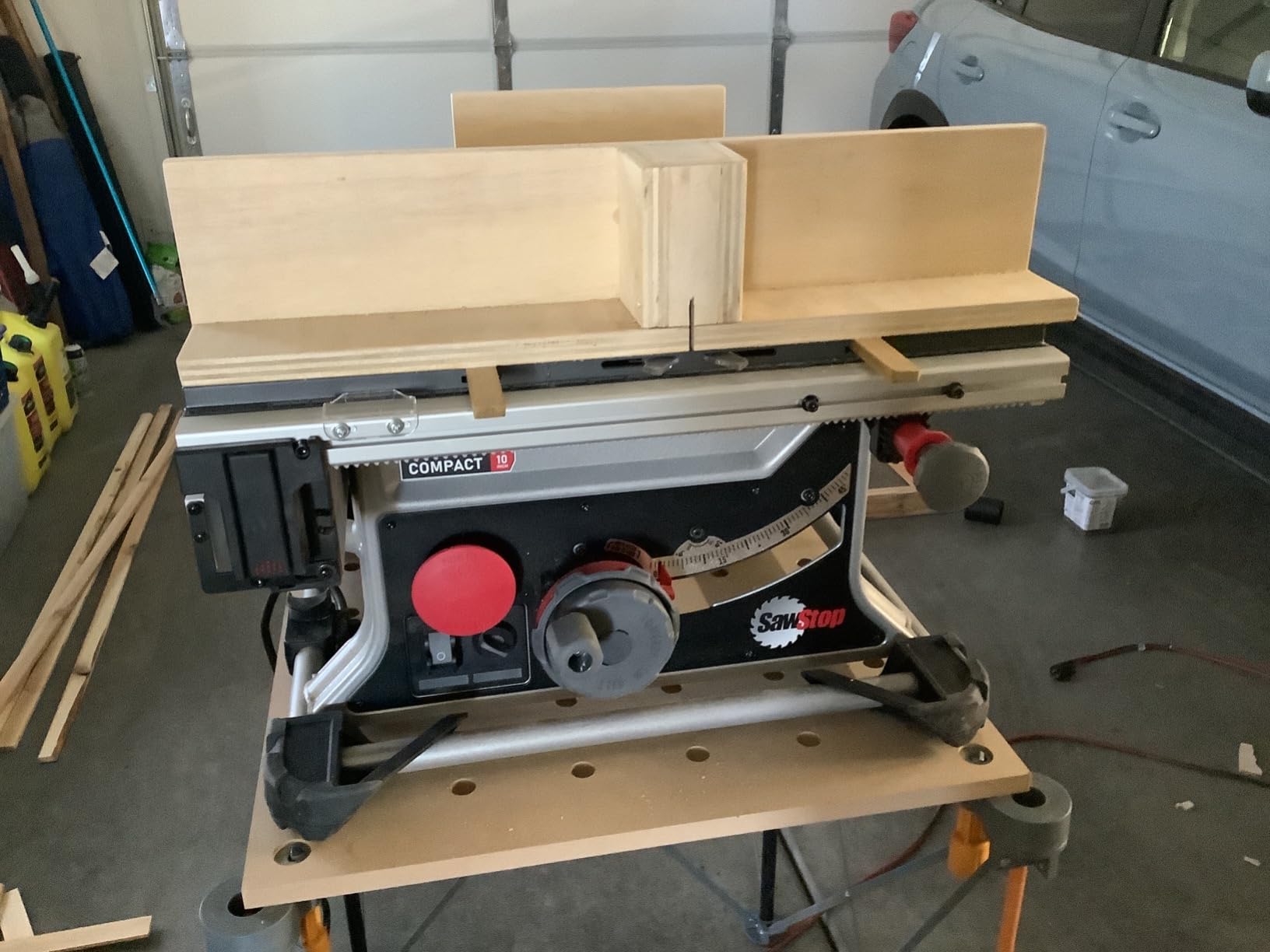 SawStop Compact Table Saw 15A 120V 60Hz CTS 120A60 customer photo 2