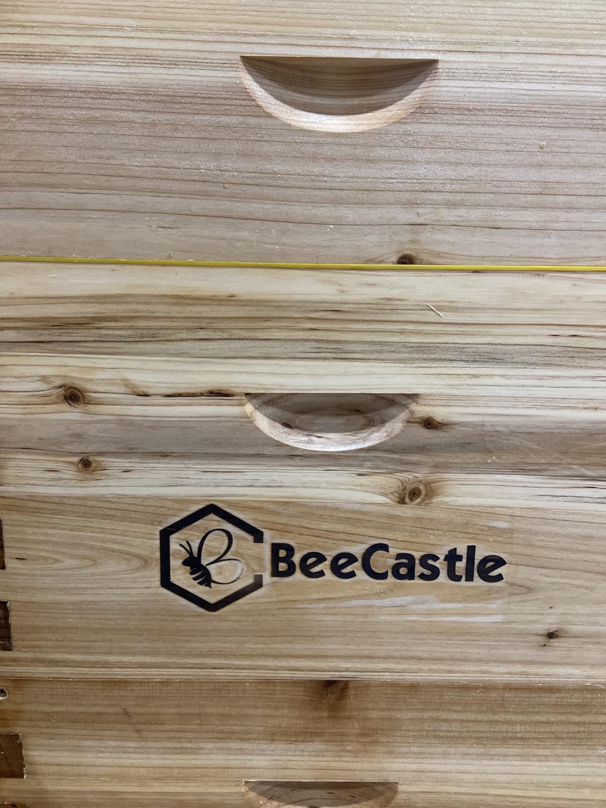 BeeCastle 10 Frame Langstroth Bee Hive Coated with 100% Beeswax Includes Beehive Frames and Waxed Foundations (2 Deep Boxes & 2 Medium Boxes) customer photo 2