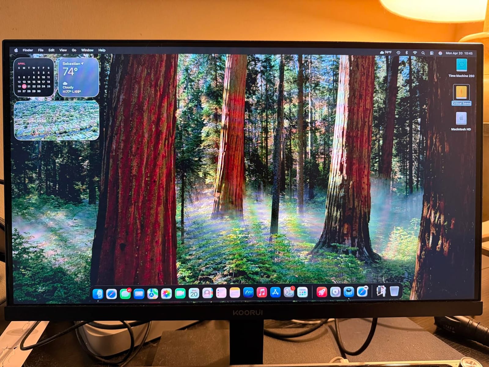 KOORUI 27 Inch Computer Monitor 144Hz FHD 1080p VA Display for Work & Play, 4000:1 Contrast Ratio, Adaptive Sync, Eye Care TUV Rheinland Certified, Slim Bezels, HDMI/VGA, VESA & Tilt customer photo 1