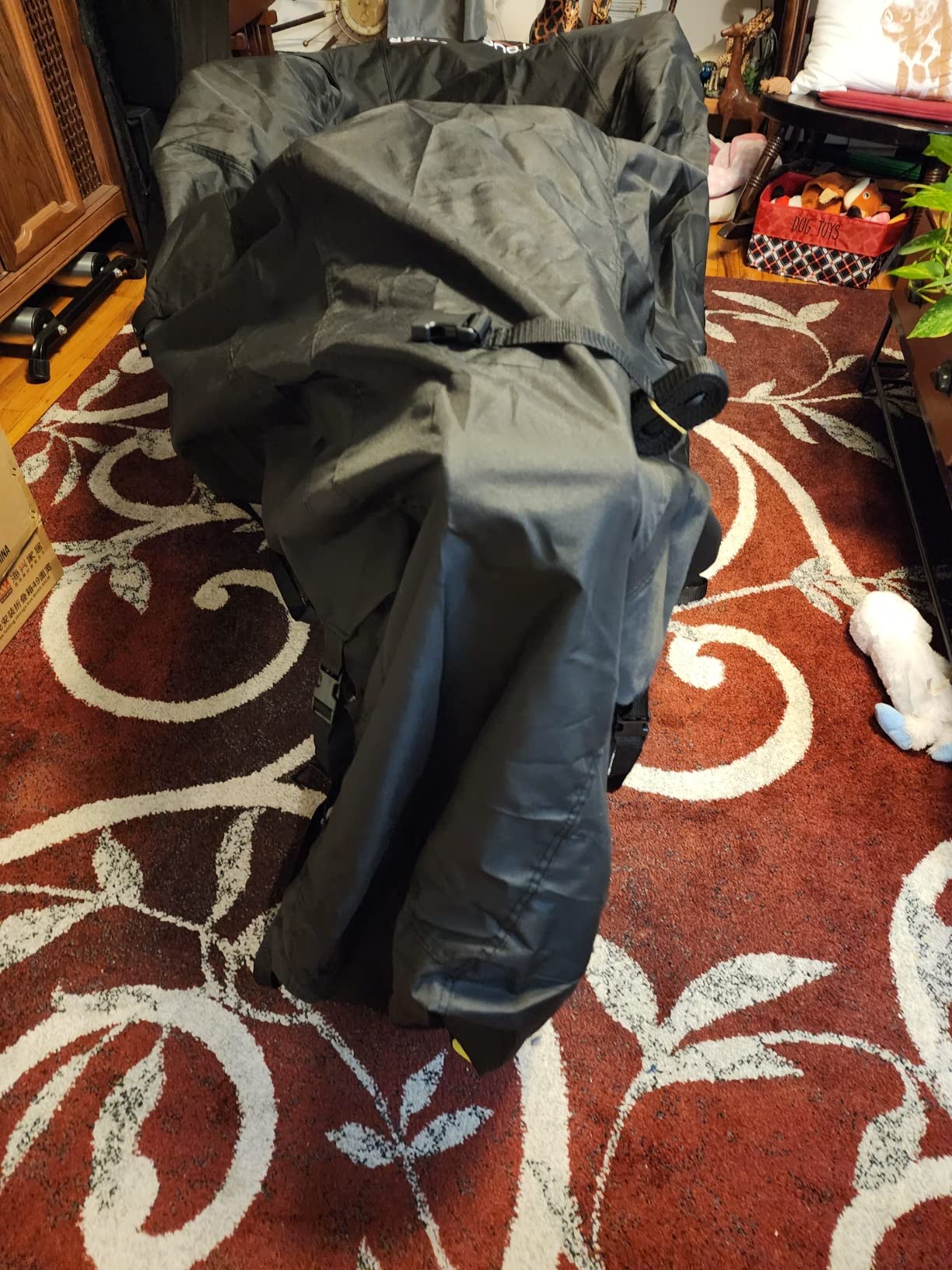 Snowmobile Cover - XL Size - Premium Edition - Snowmachine Sled Accessories - Waterproof and Durable, Trailerable - Black customer photo 1