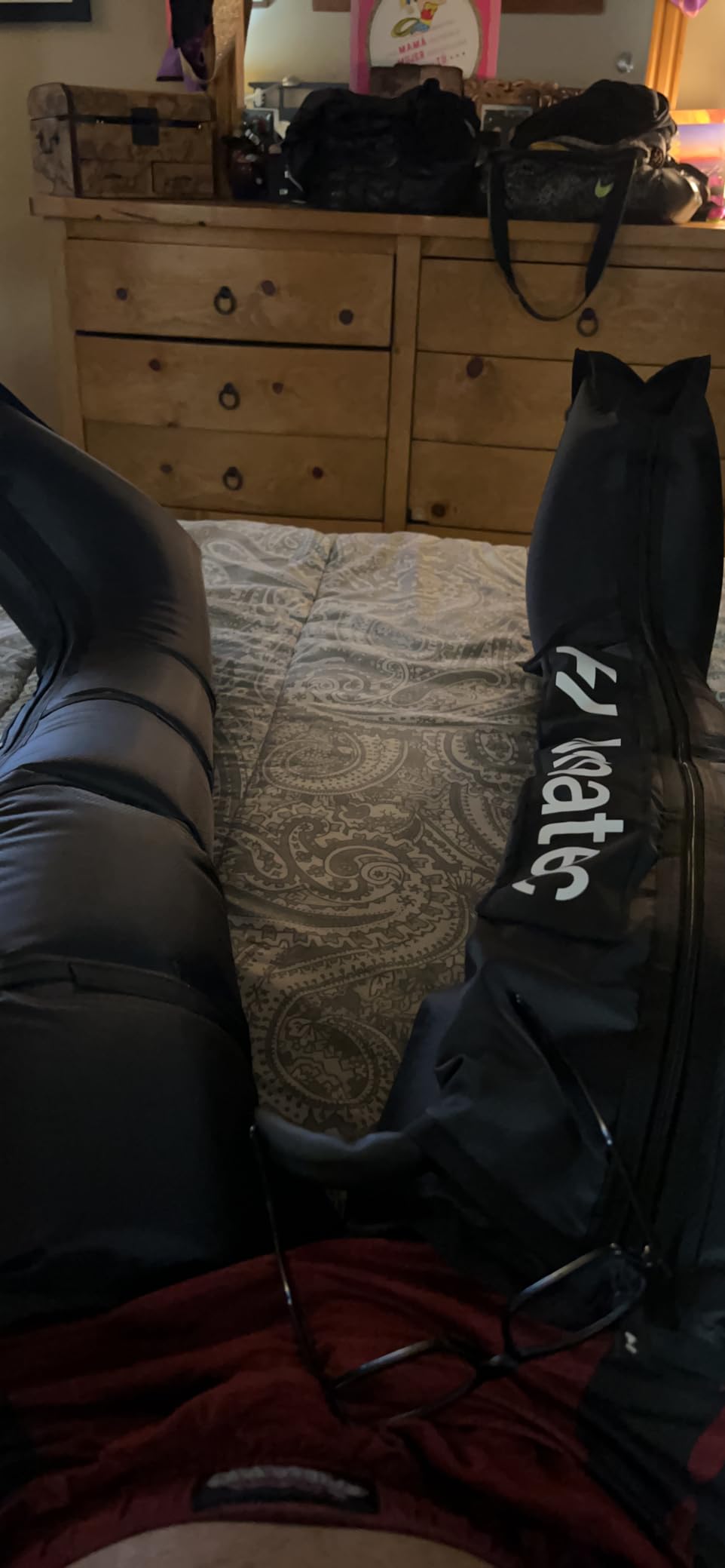 Hyperice Normatec 3 Legs Compression Boots Full Leg Recovery Size Standard | Relieve Muscle Aches Pain | Reduce Tension Swelling | 7 levels | Increase Circulation | ZoneBoost | FSA-HSA Eligible | TSA customer photo 1