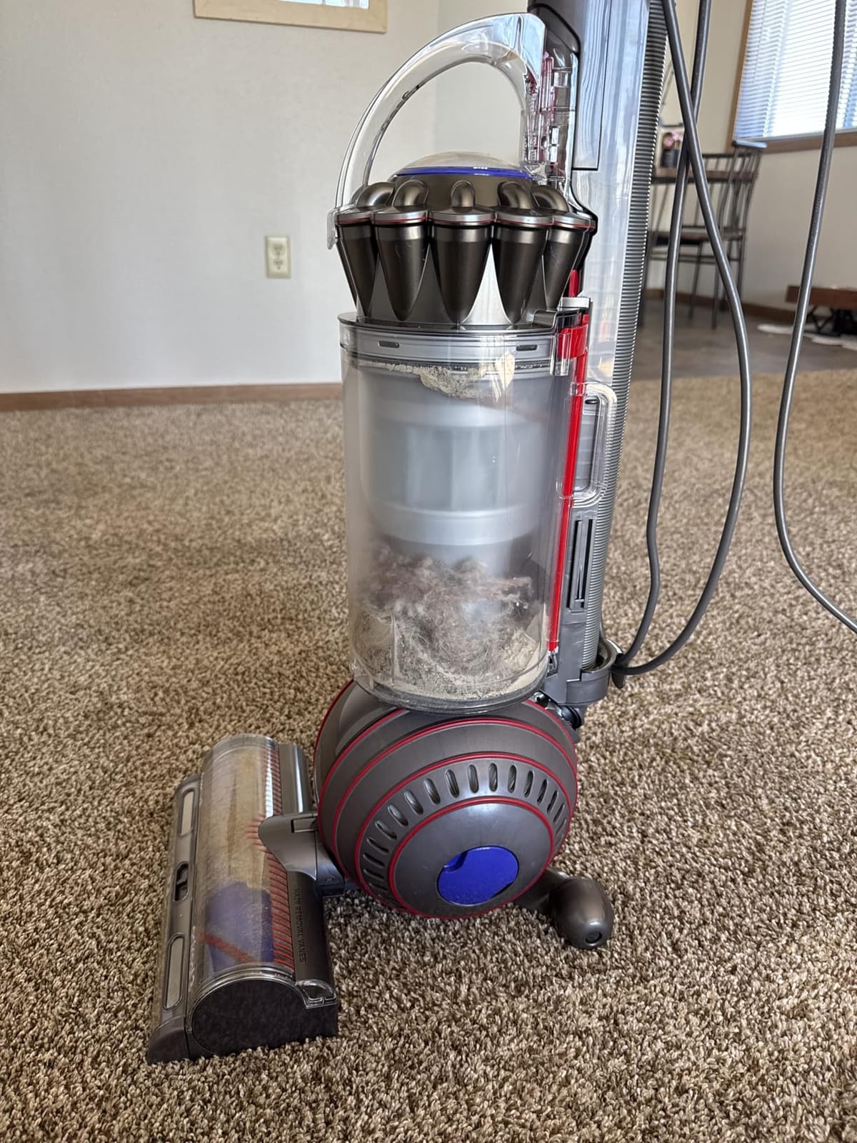 Dyson Ball Animal 3 Upright Vacuum, Corded, 290AW, De-tangling Motorbar Cleaner Head for All Floors, 3 Suction Modes customer photo 2
