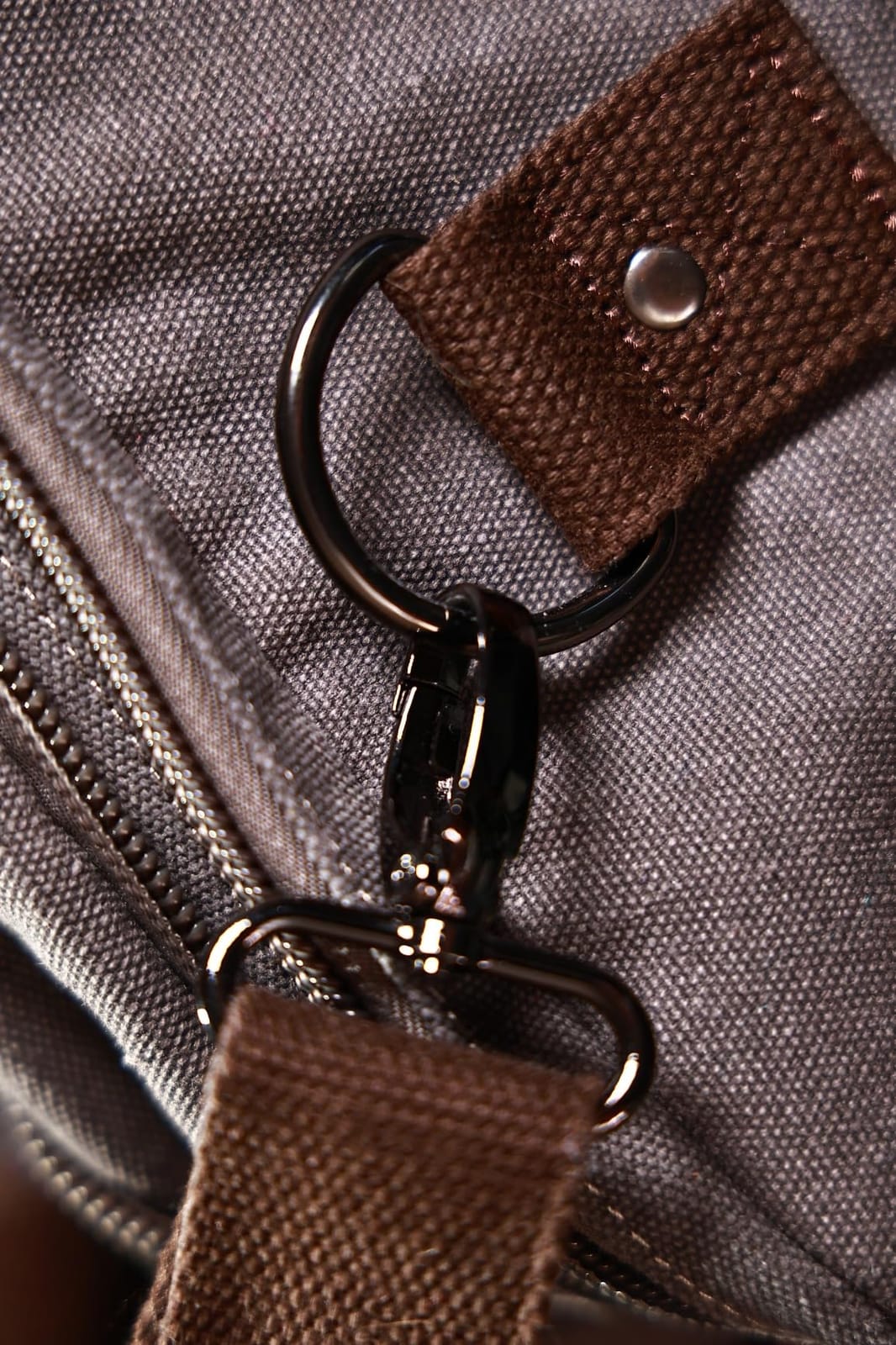 Waxed Canvas Duffle Bag - 50L Weekender Overnight Travel Bag customer photo 1