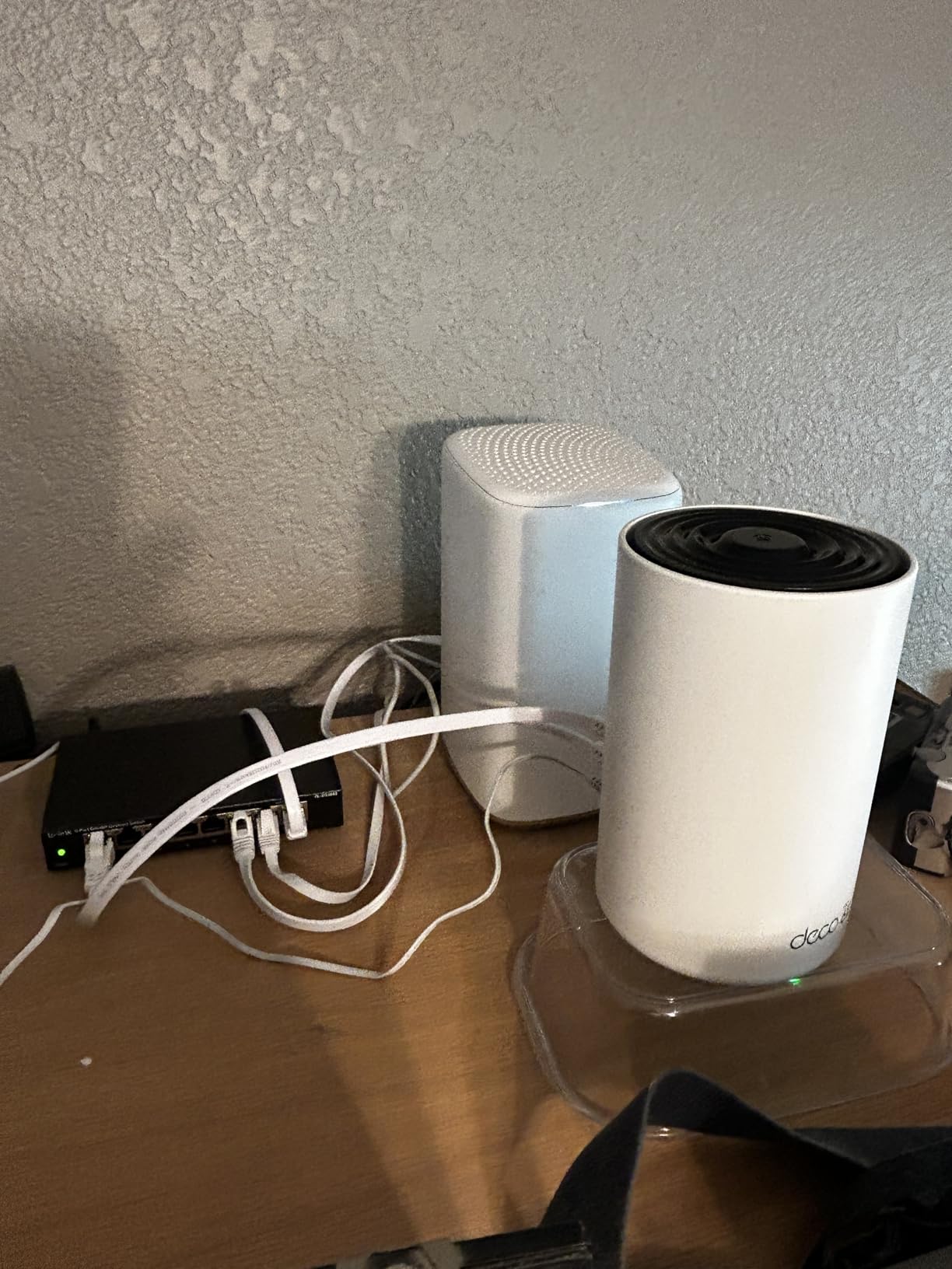 TP-Link Deco XE75 Pro AXE5400 Tri-Band WiFi 6E Mesh System - 2.5G WAN/LAN Port, Covers up to 7200 Sq.Ft, Replaces WiFi Router and Extender, AI-Driven Mesh, 6GHz Band, 3-Pack customer photo 1