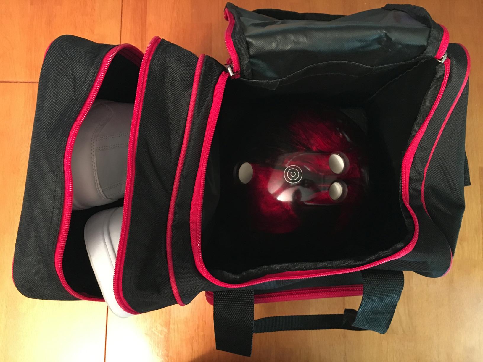 BSI Deluxe Single Ball Tote Bowling Bag with Shoe Compartment & Accessory Storage customer photo 1