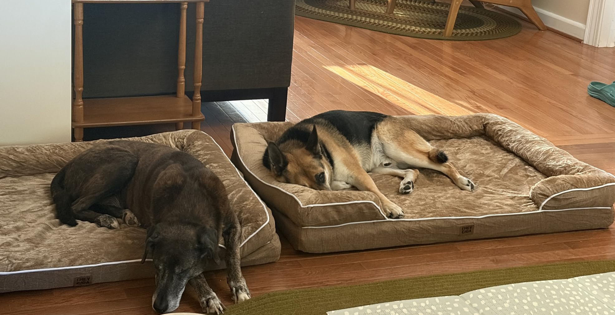 EHEYCIGA Orthopedic Extra Large Dog Bed, Waterproof Washable XL Pet Bed 44
