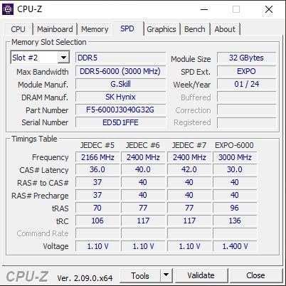G.SKILL Trident Z5 Neo RGB Series DDR5 RAM (AMD EXPO) 64GB (2x32GB) 6000MT/s CL30-40-40-96 1.40V Desktop Computer Memory U-DIMM - Matte Black (F5-6000J3040G32GX2-TZ5NR) customer photo 2