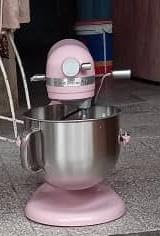 7 Quart Bowl-Lift Stand Mixer with Accessories, KSM70SKXX | Bowl-Lift Design, 11 Speeds, 1/2 Speed for Folding, Double Flex Edge Beater and 4 other accessories, Pistachio customer photo 2