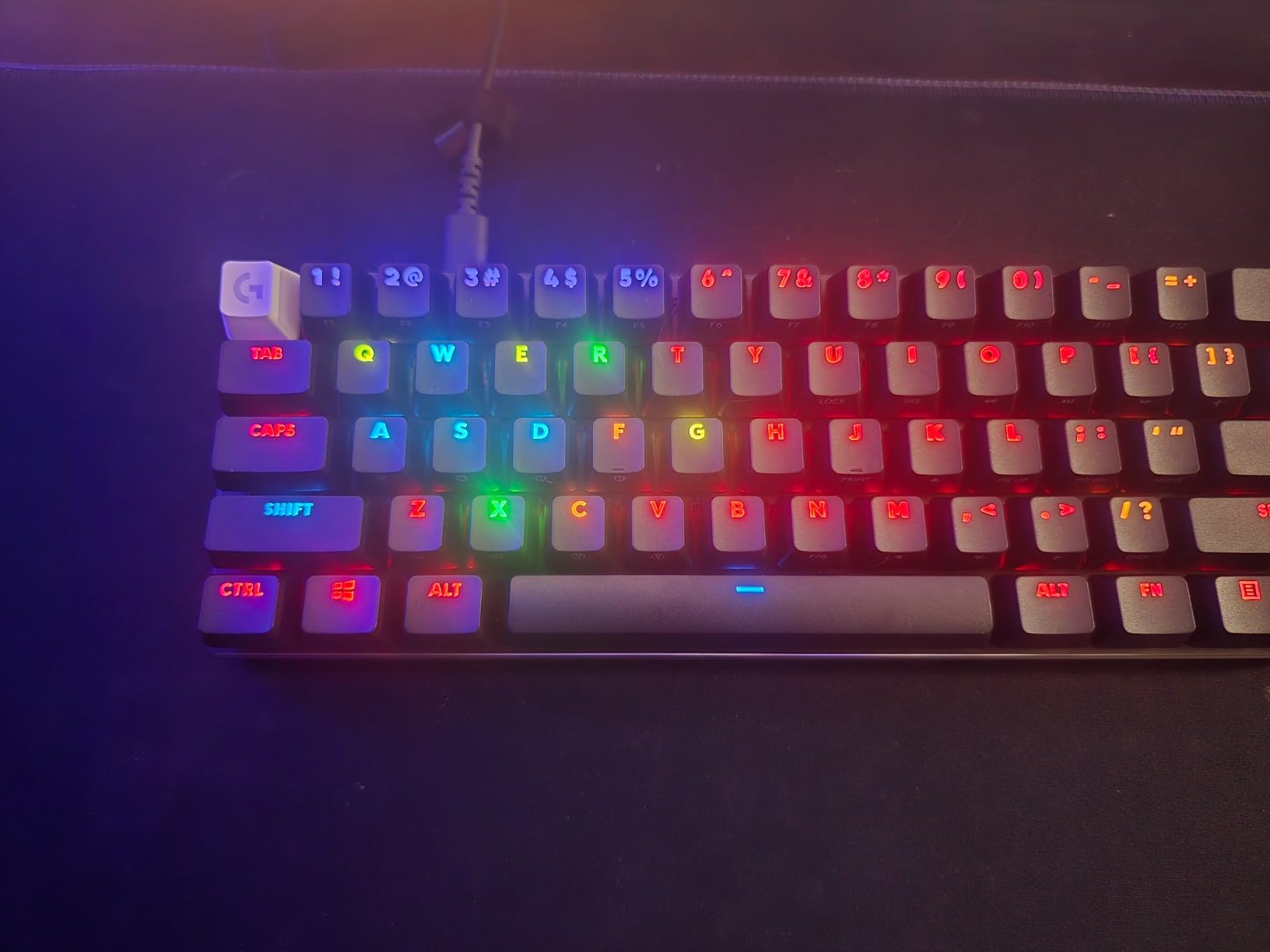 LOGITECH PRO X 60% Wireless Gaming Keyboard (Tactile Optical) customer photo 2