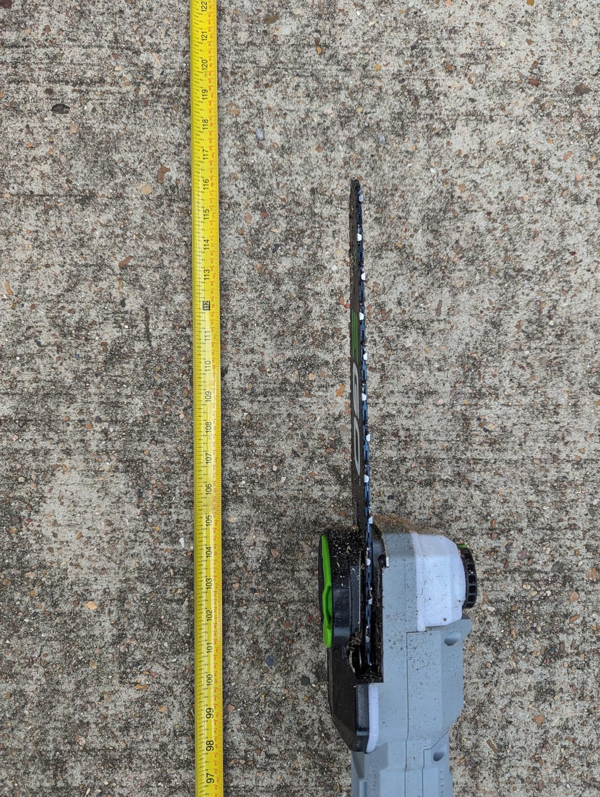 EGO Power+ Pole Saw for Tree Trimming, Cordless Electric Pole Saw with Telescopic LED Cut Line Indicator, Includes 56V 2.5Ah Battery and Charger - PS1001 customer photo 1