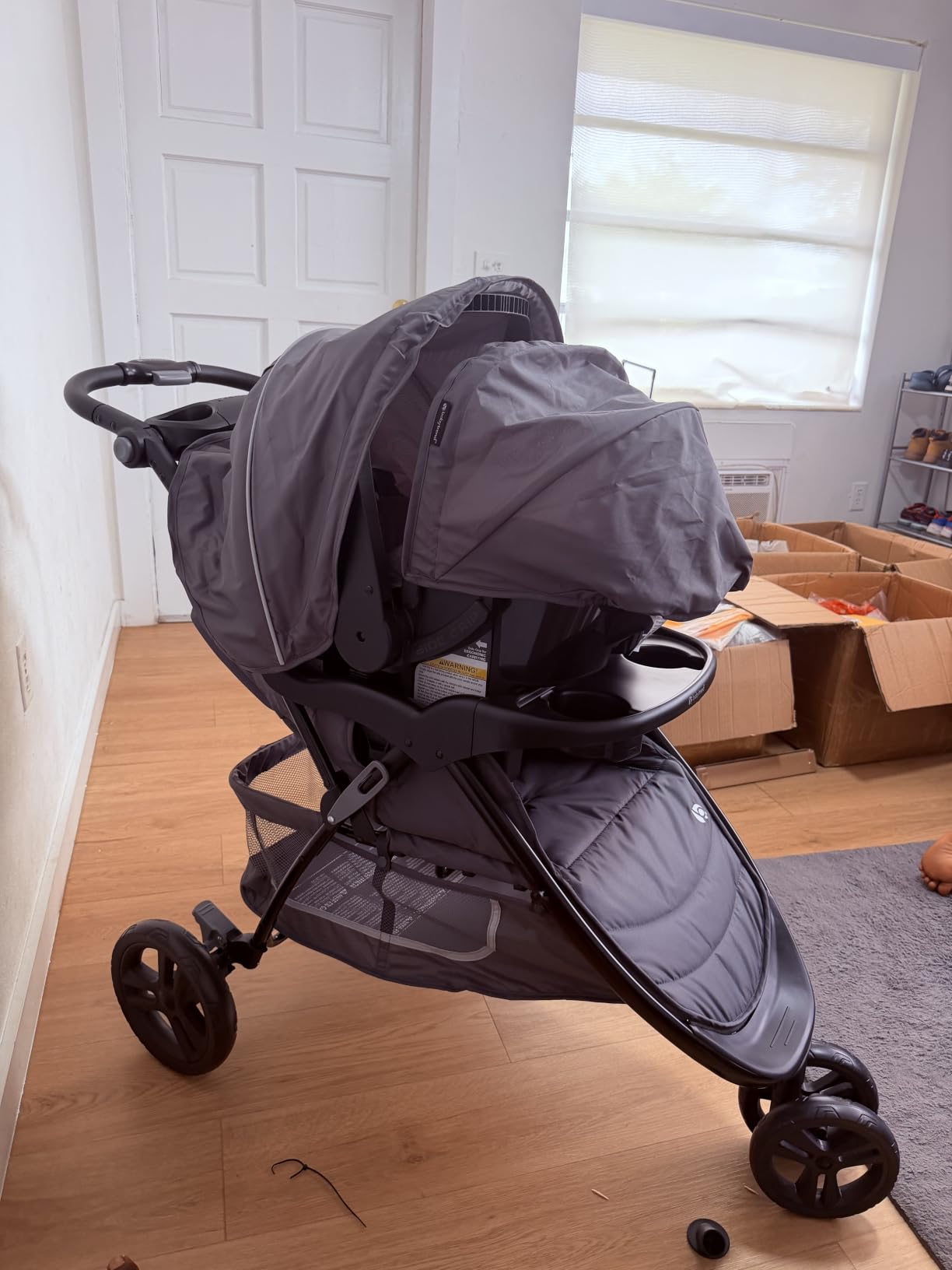 Baby Trend EZ Ride Travel System with EZ-Lift Infant Car Seat, Dash Grey | Portable and Lightweight Stroller Duo for Babies, Infants and Toddlers customer photo 1