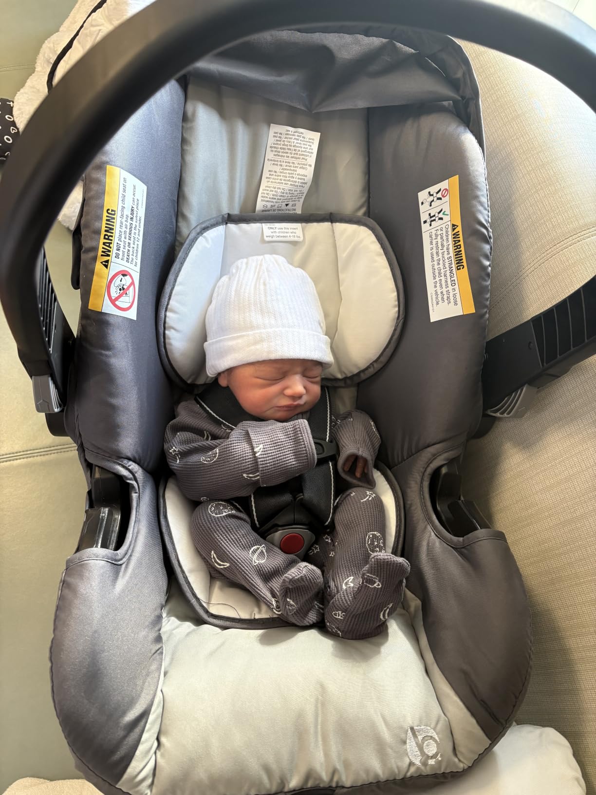 Baby Trend EZ Ride Travel System with EZ-Lift Infant Car Seat, Dash Grey | Portable and Lightweight Stroller Duo for Babies, Infants and Toddlers customer photo 2