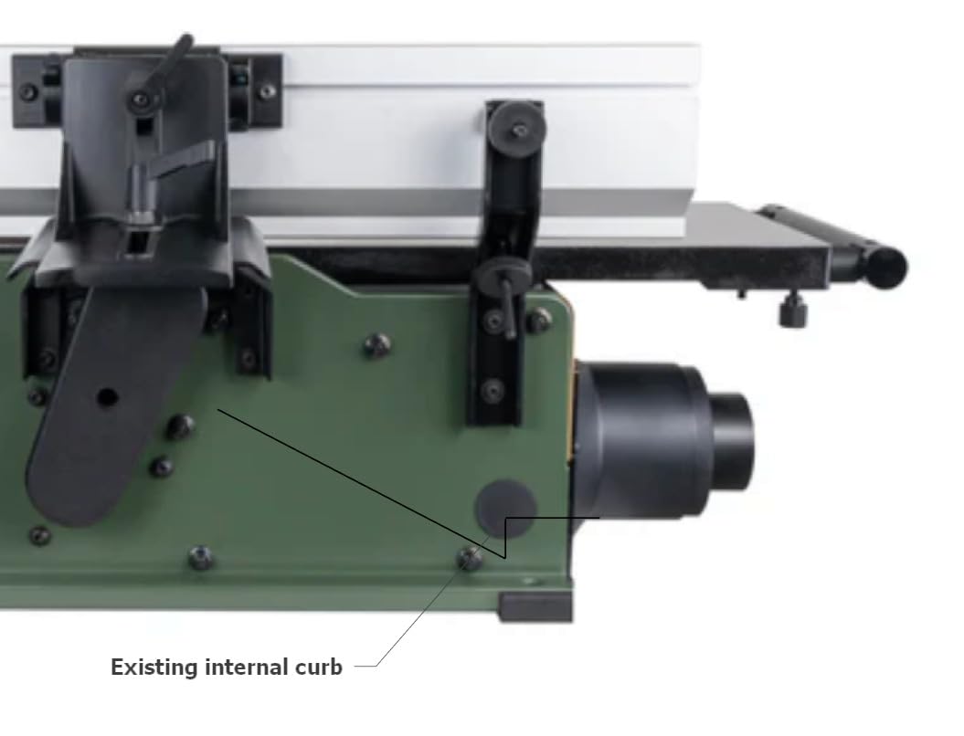 Cutech 40180HI 8-Inch Spiral Cutterhead Benchtop Jointer with Cast Iron Tables, 16 TC Inserts, Extra Long 24
