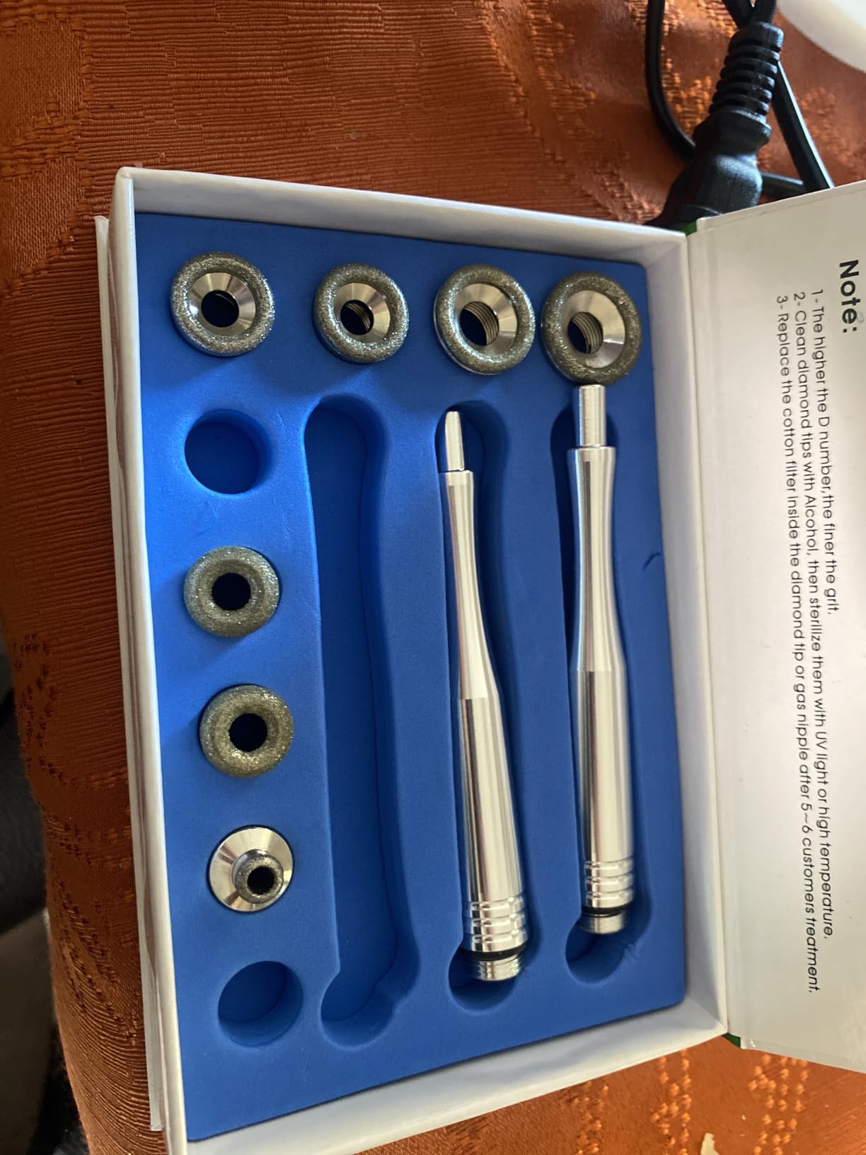 3 in 1 Diamond Microdermabrasion Machine, Professional Microdermabrasion Device with Vacuum Spray customer photo 2