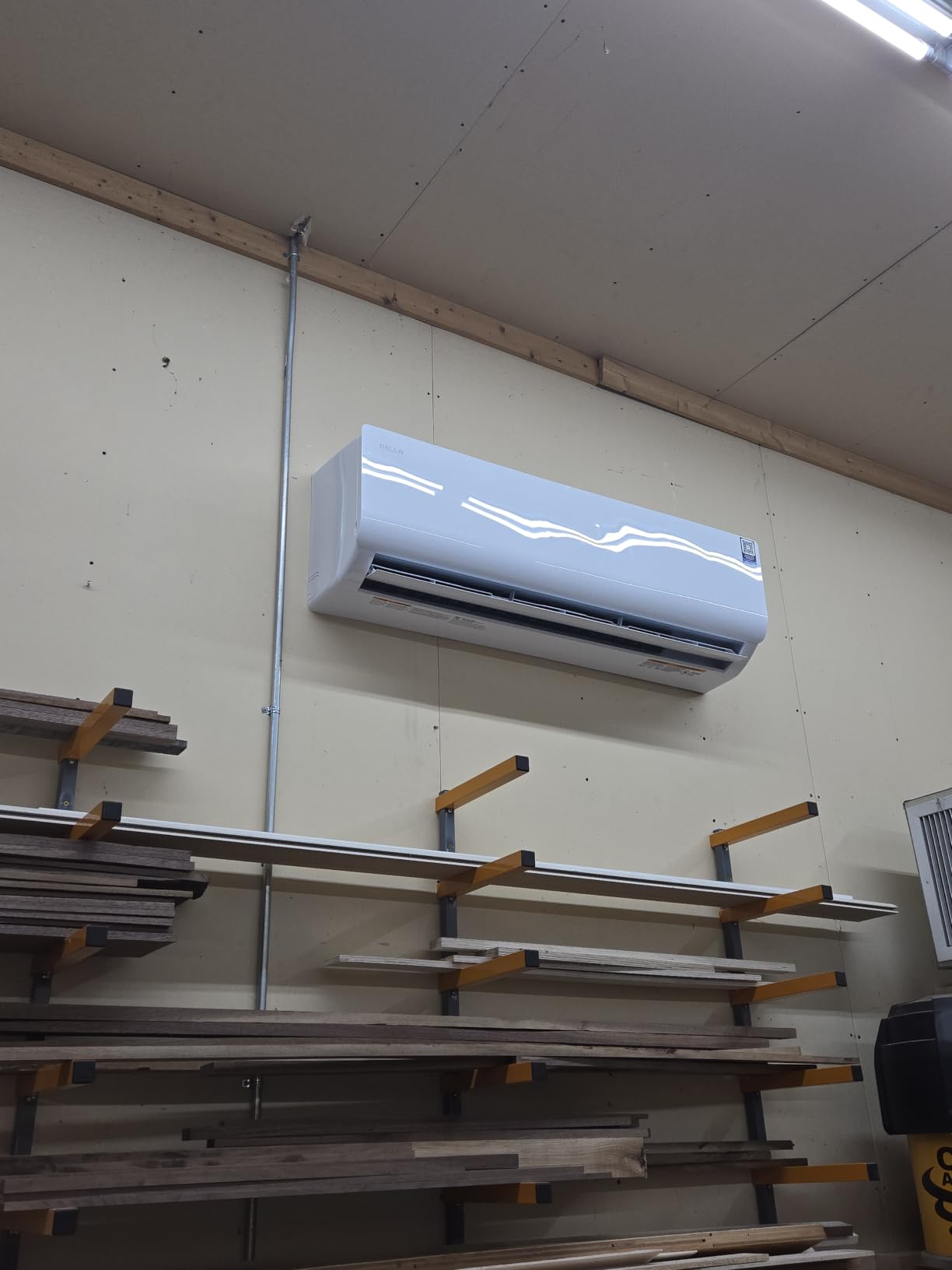 DELLA Vario Series 36,000 BTU 3 Ton 19 SEER2 Ductless Mini Split AC, Pre-Charged Heat Pump, 230V Energy Efficient Inverter System, Work with Alexa, Cools up to 2500 Sq.Ft, 16.4ft Installation Kit customer photo 2