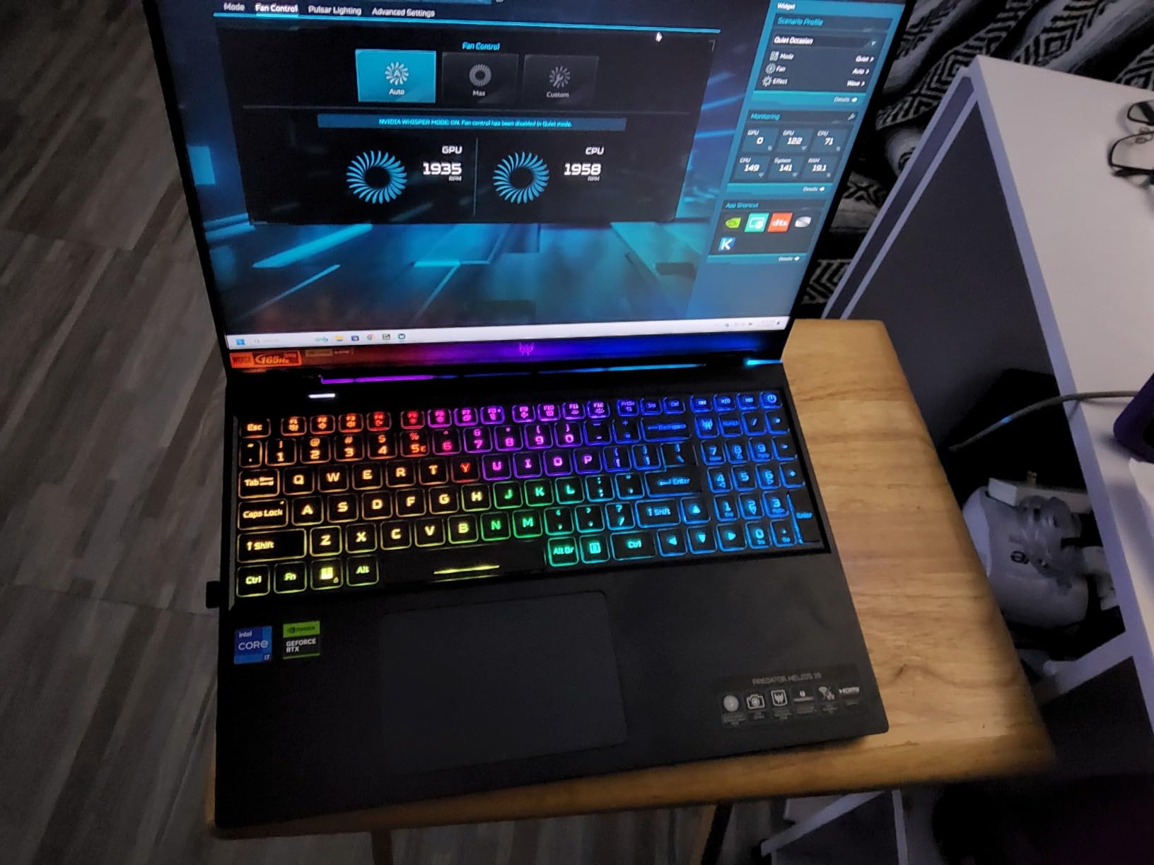 Predator Helios 16 Gaming Laptop | 13th Gen Intel Core i7-13700HX | NVIDIA GeForce RTX 4060 | 16
