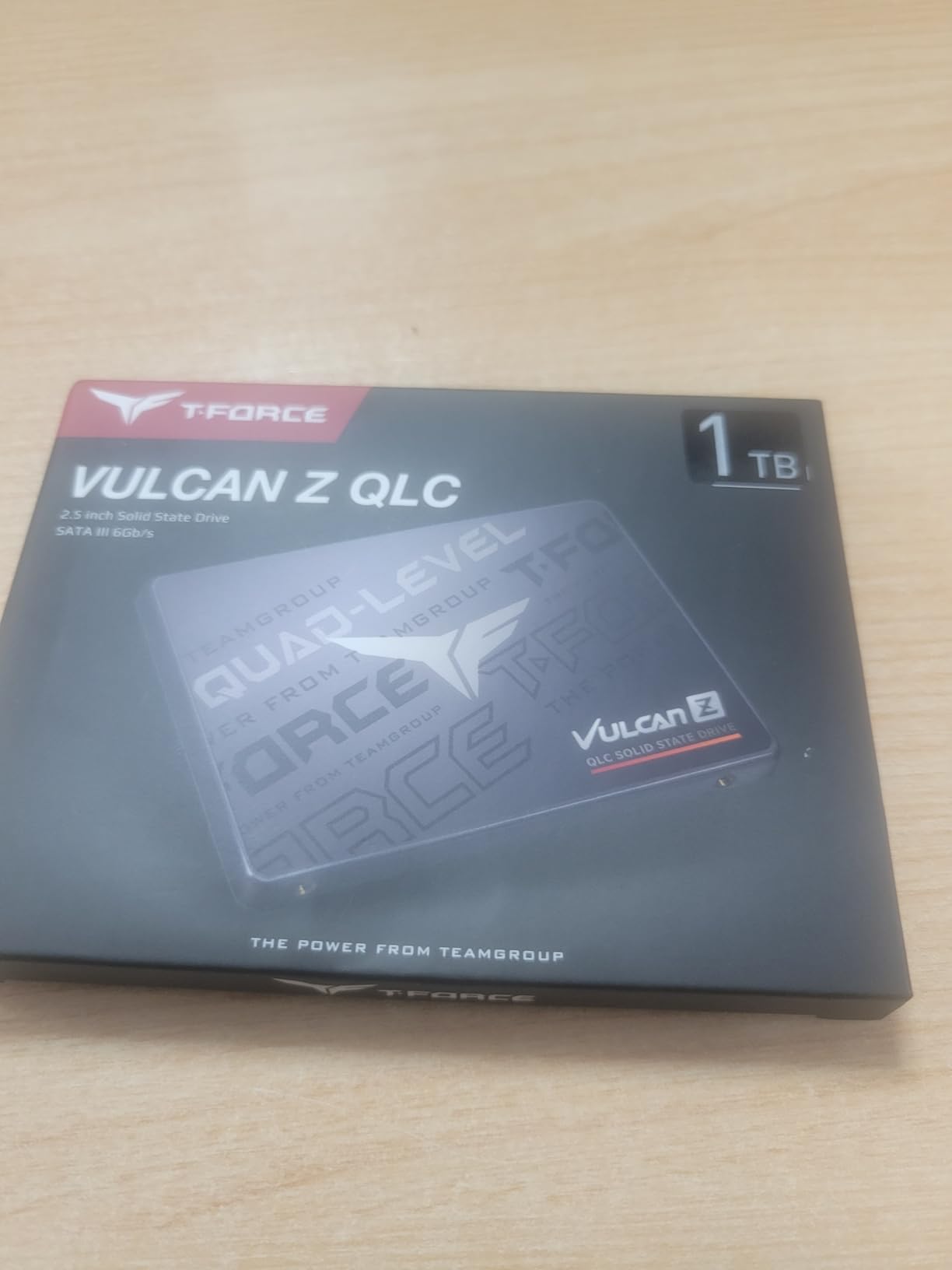 T-Force Vulcan Z 4TB SLC Cache 3D NAND QLC 2.5 Inch SATA III Internal Solid State Drive SSD (R/W Speed up to 550/470 MB/s) T253TY004T0C101 customer photo 2