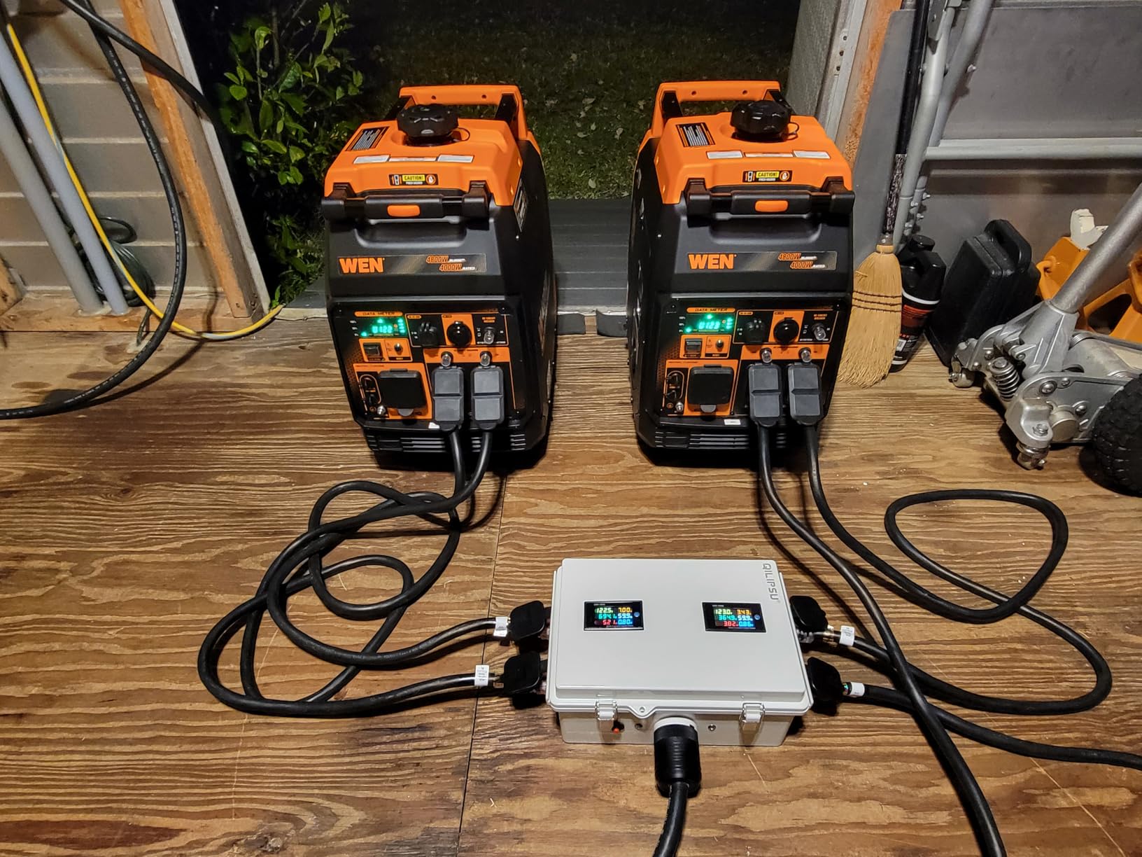 WEN Quiet and Lightweight 4800-Watt RV-Ready Portable Inverter Generator with Fuel Shut Off (56477i) customer photo 2