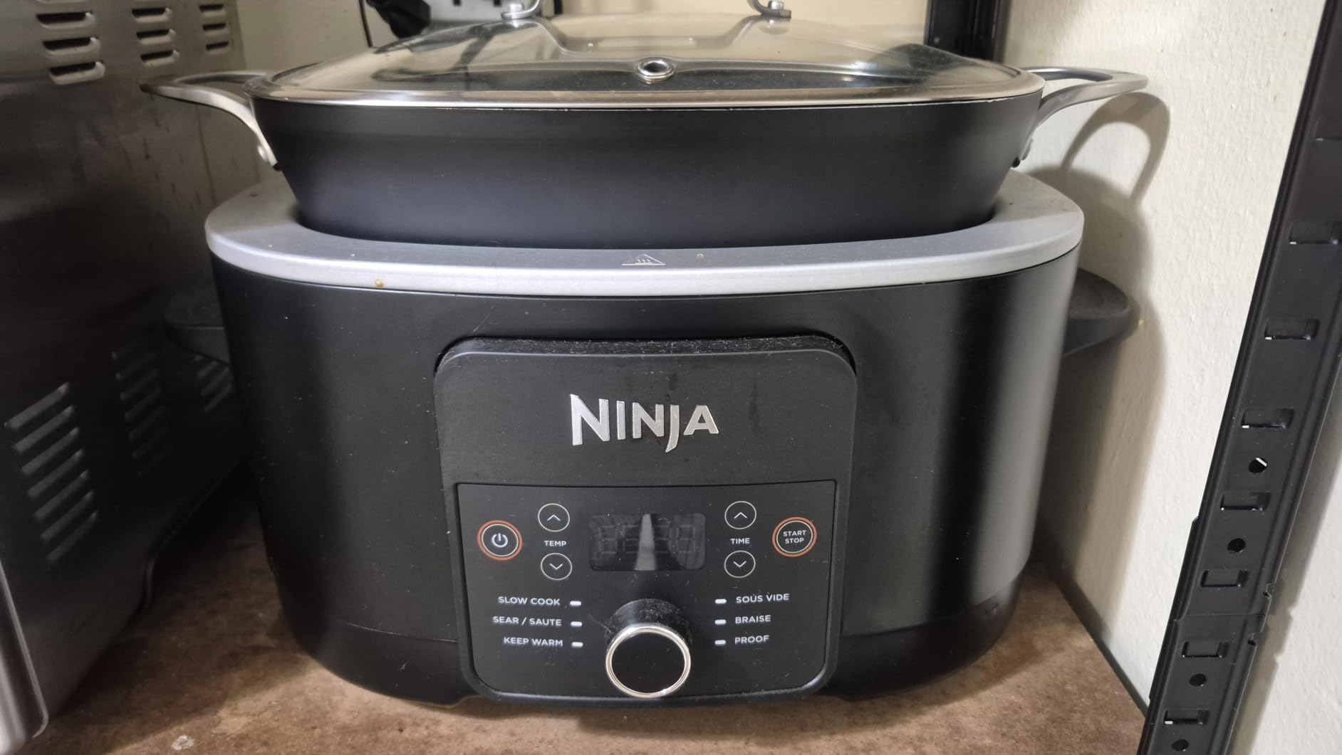 Ninja PossibleCooker PLUS 12-in-1, 8.5-qt, Black, MC1010 | 12-in-1 replaces 12 appliances, Sous Vide & Proof, glass lid, nonstick oven-safe pot to 500°F, cooker-to-oven-to-table customer photo 1